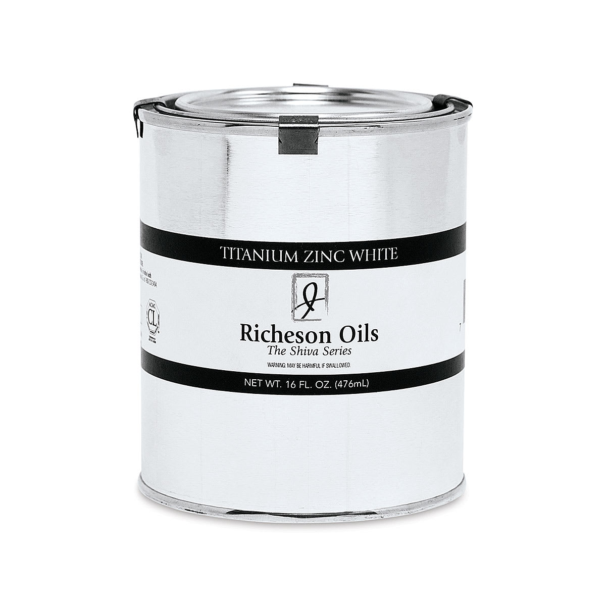 Shiva Signature Artist Oil Color - Titanium-Zinc White, 16 oz Can