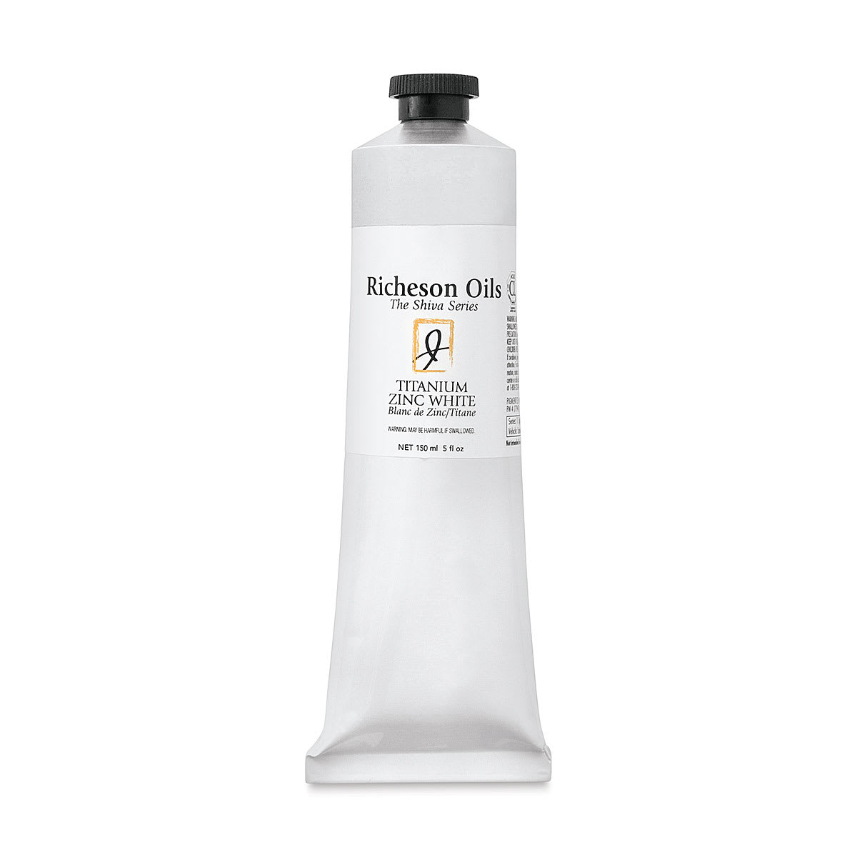 Shiva Signature Artist Oil Color - Titanium-Zinc White, 150 ml Tube