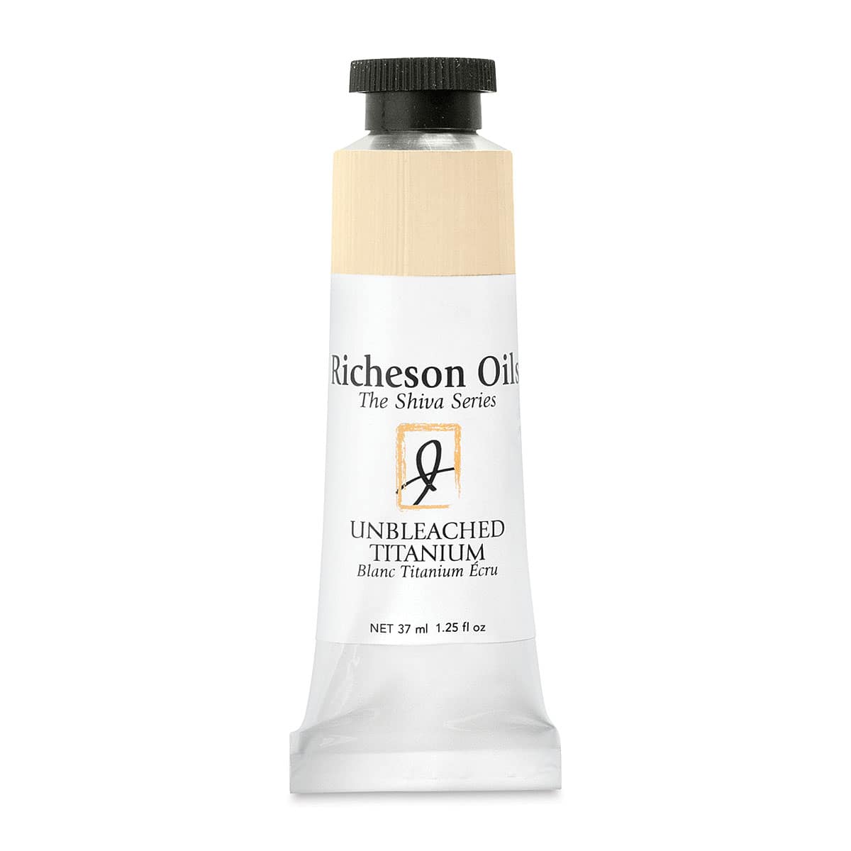 Shiva Signature Artist Oil Color - Unbleached Titanium, 1.25 oz Tube