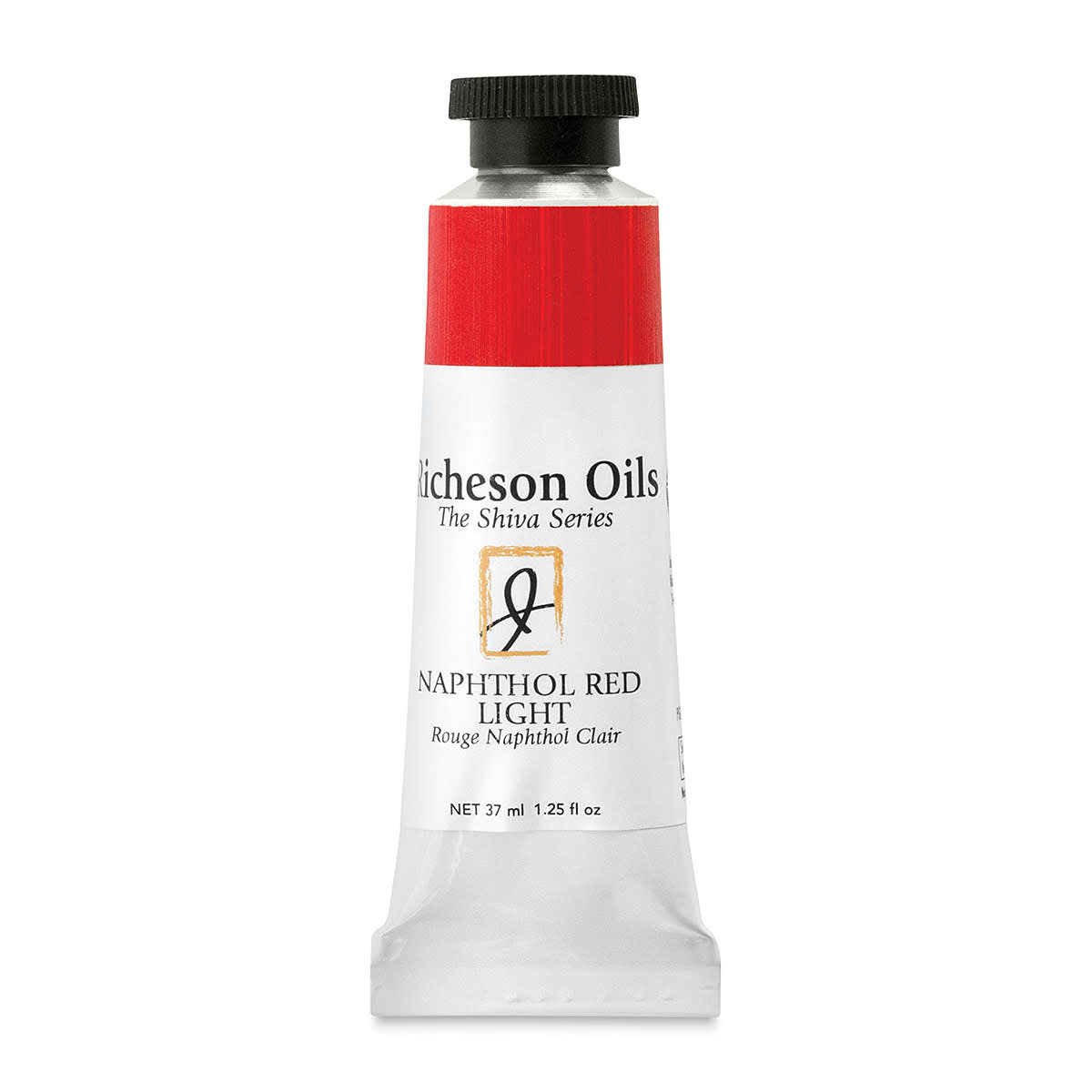 Shiva Signature Artist Oil Color - Naphthol Red Light, 1.25 oz Tube