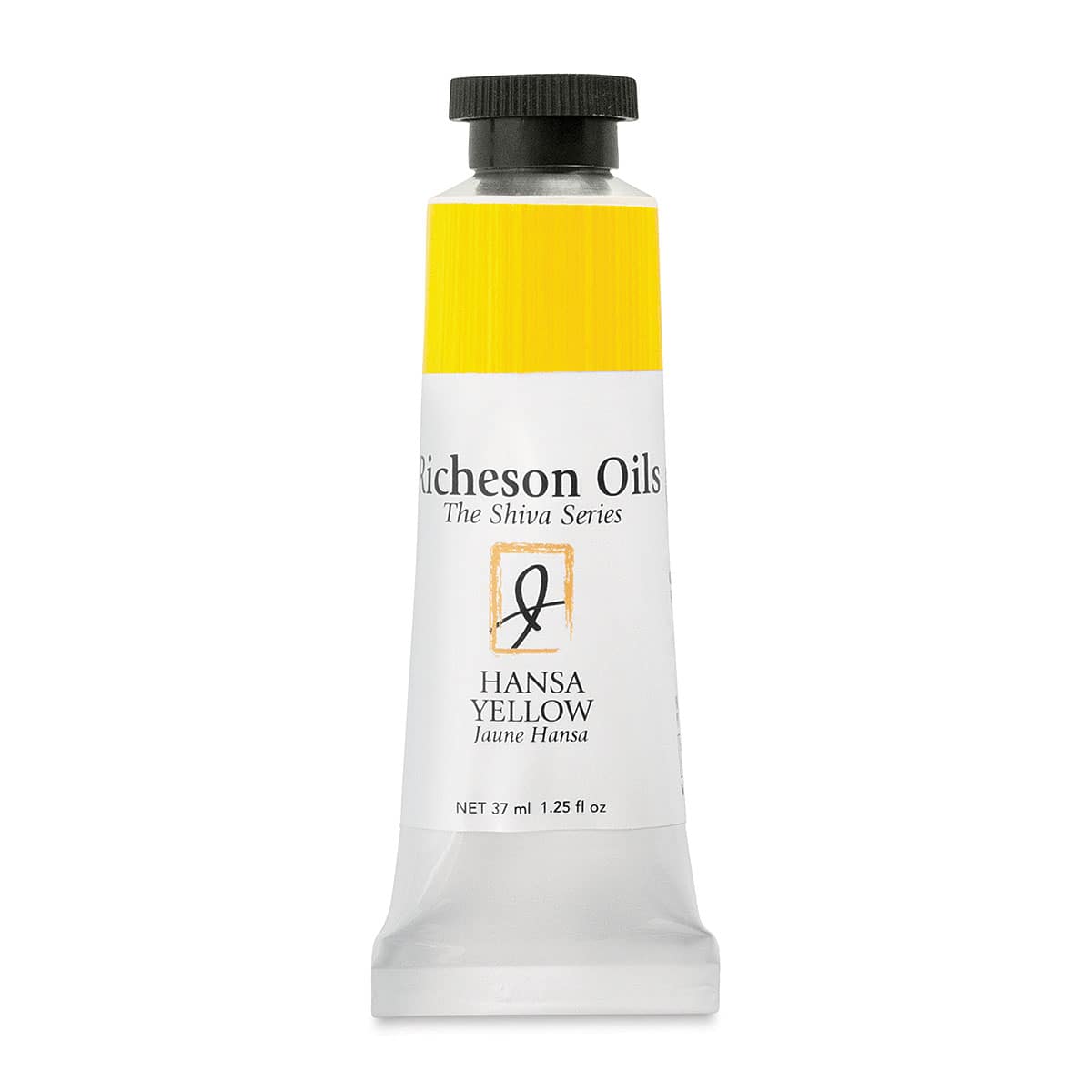 Shiva Signature Artist Oil Color - Hansa Yellow, 1.25 oz Tube
