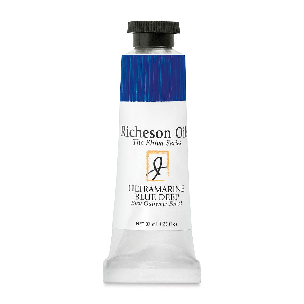 Shiva Signature Artist Oil Color - Ultramarine Blue Deep, 1.25 oz Tube