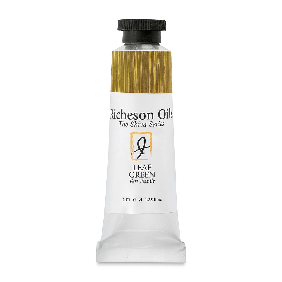 Shiva Signature Artist Oil Color - Leaf Green, 1.25 oz Tube