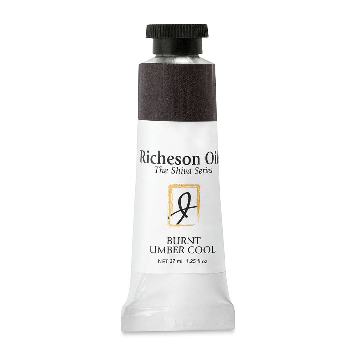Shiva Signature Artist Oil Color - Burnt Umber Cool, 1.25 oz Tube
