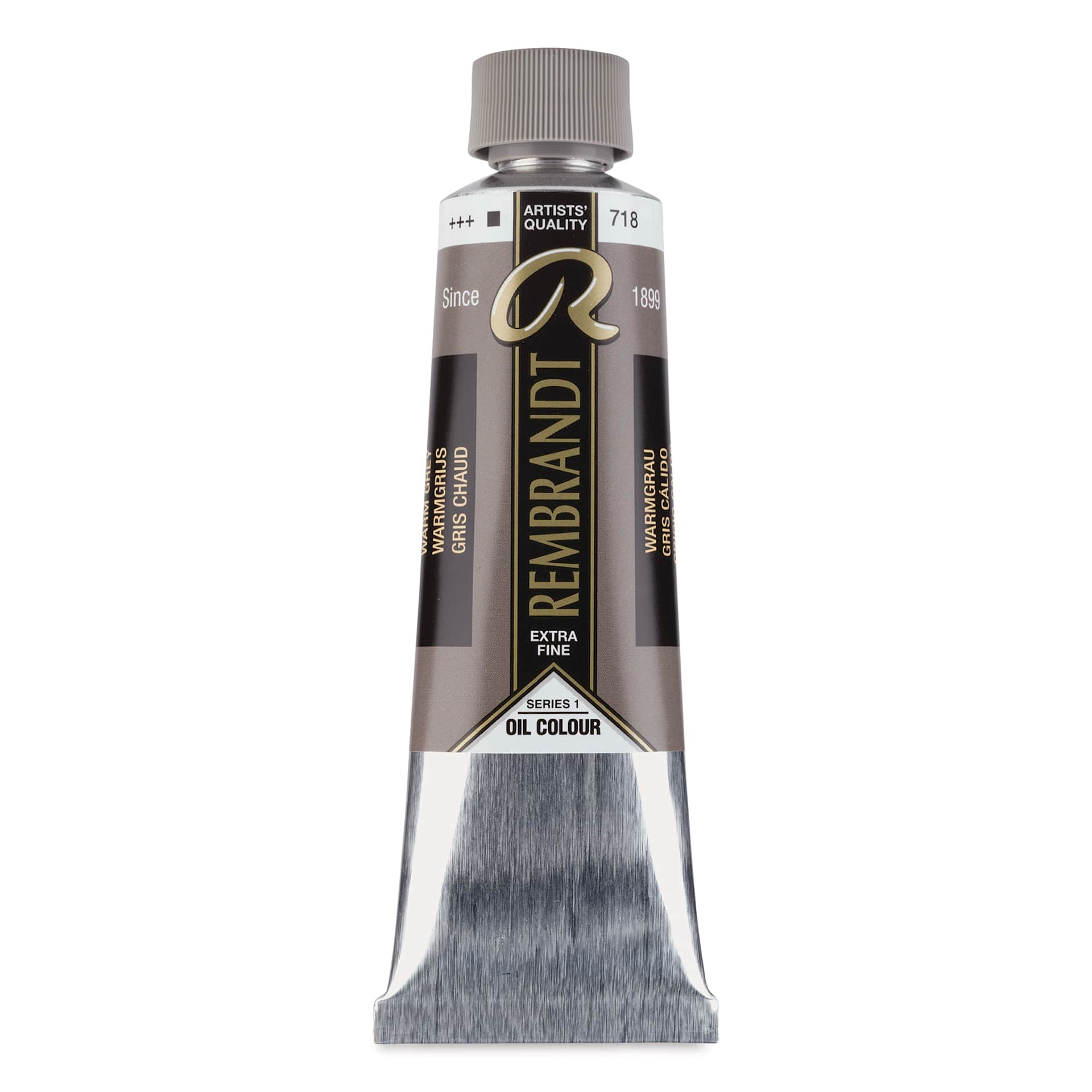 Rembrandt Artists' Oil Color - Warm Gray, 150 ml tube