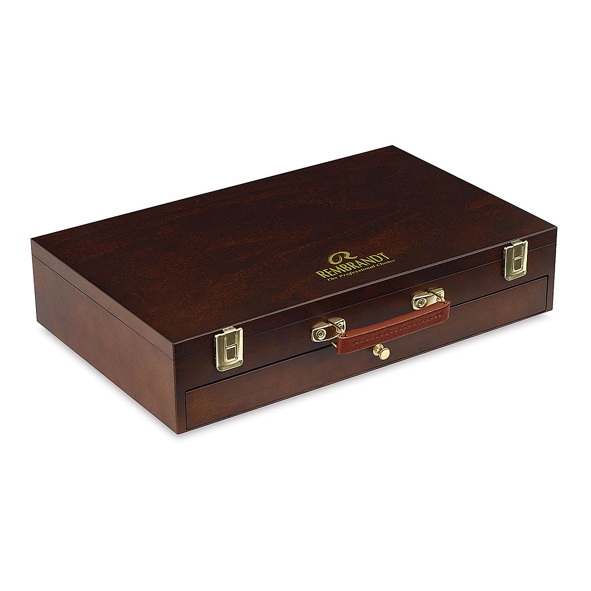 Rembrandt Artists' Oil Color - Excellent Wood Box Set (box closed)