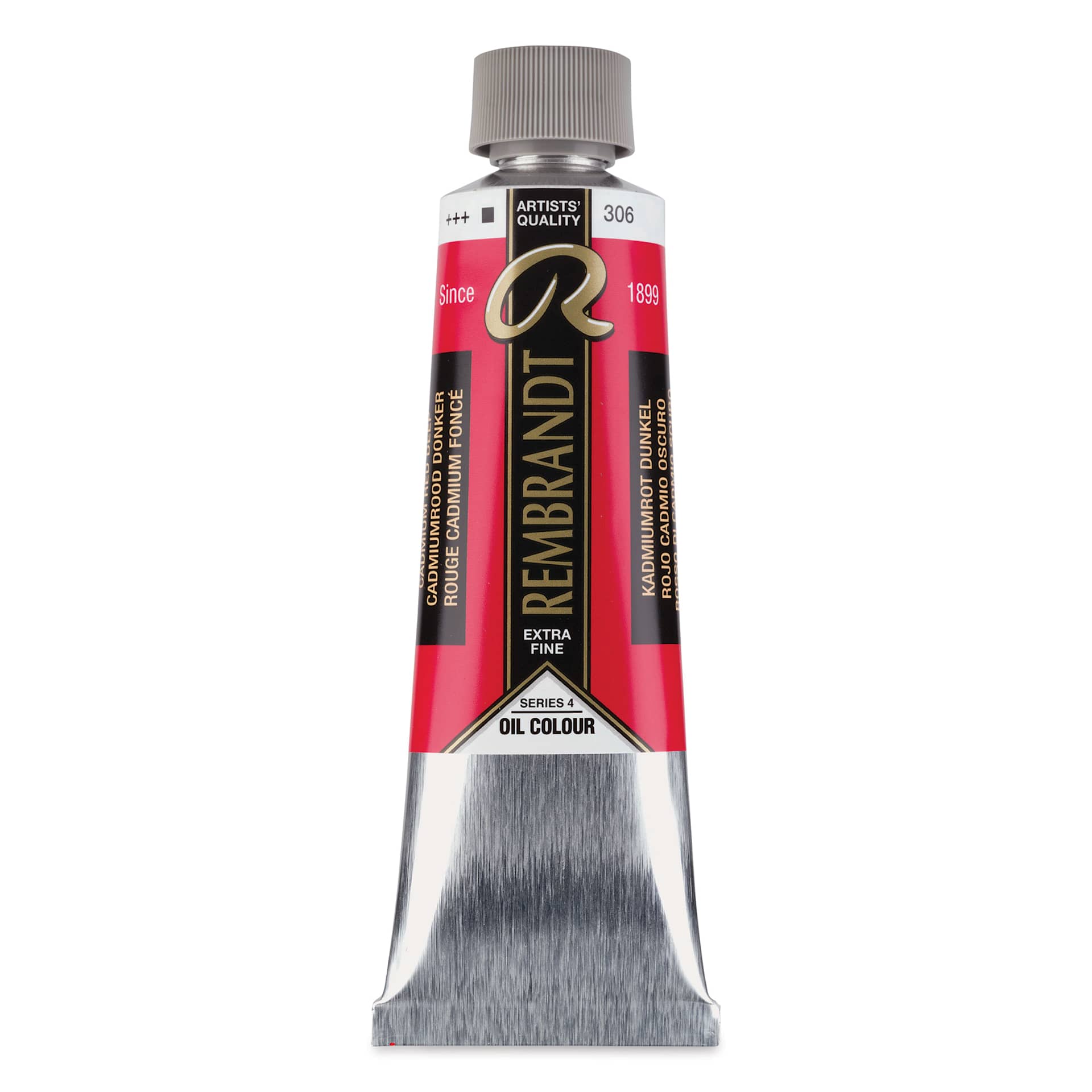 Rembrandt Artists' Oil Color - Cadmium Red Deep, 150 ml tube