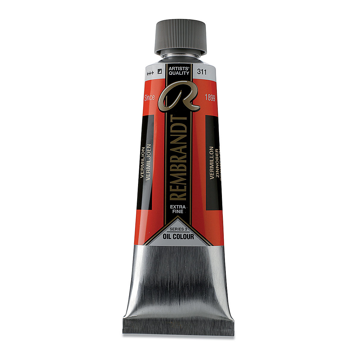 Rembrandt Artists' Oil Color - Permanent Vermilion, 150 ml tube