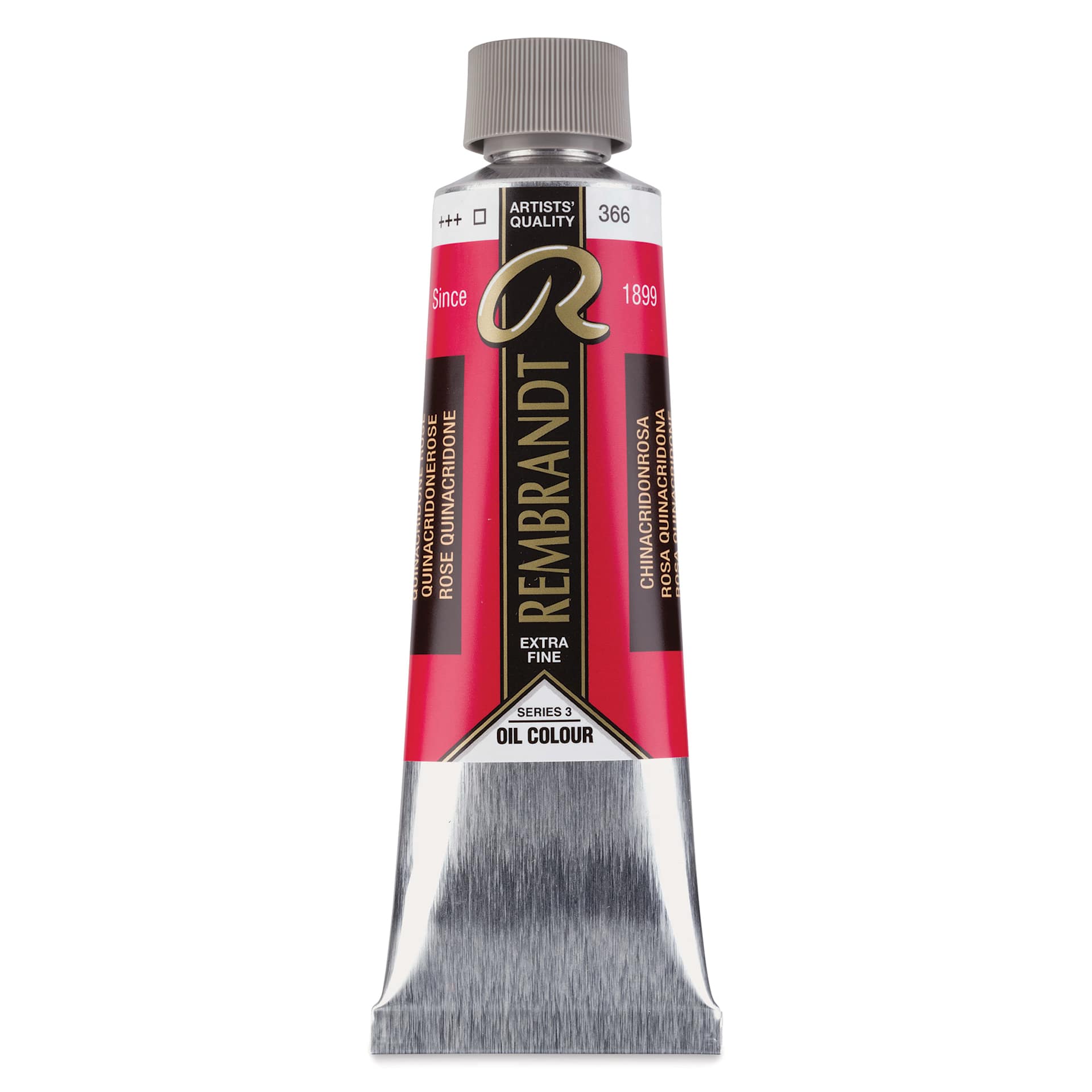 Rembrandt Artists' Oil Color - Quinacridone Rose, 150 ml tube