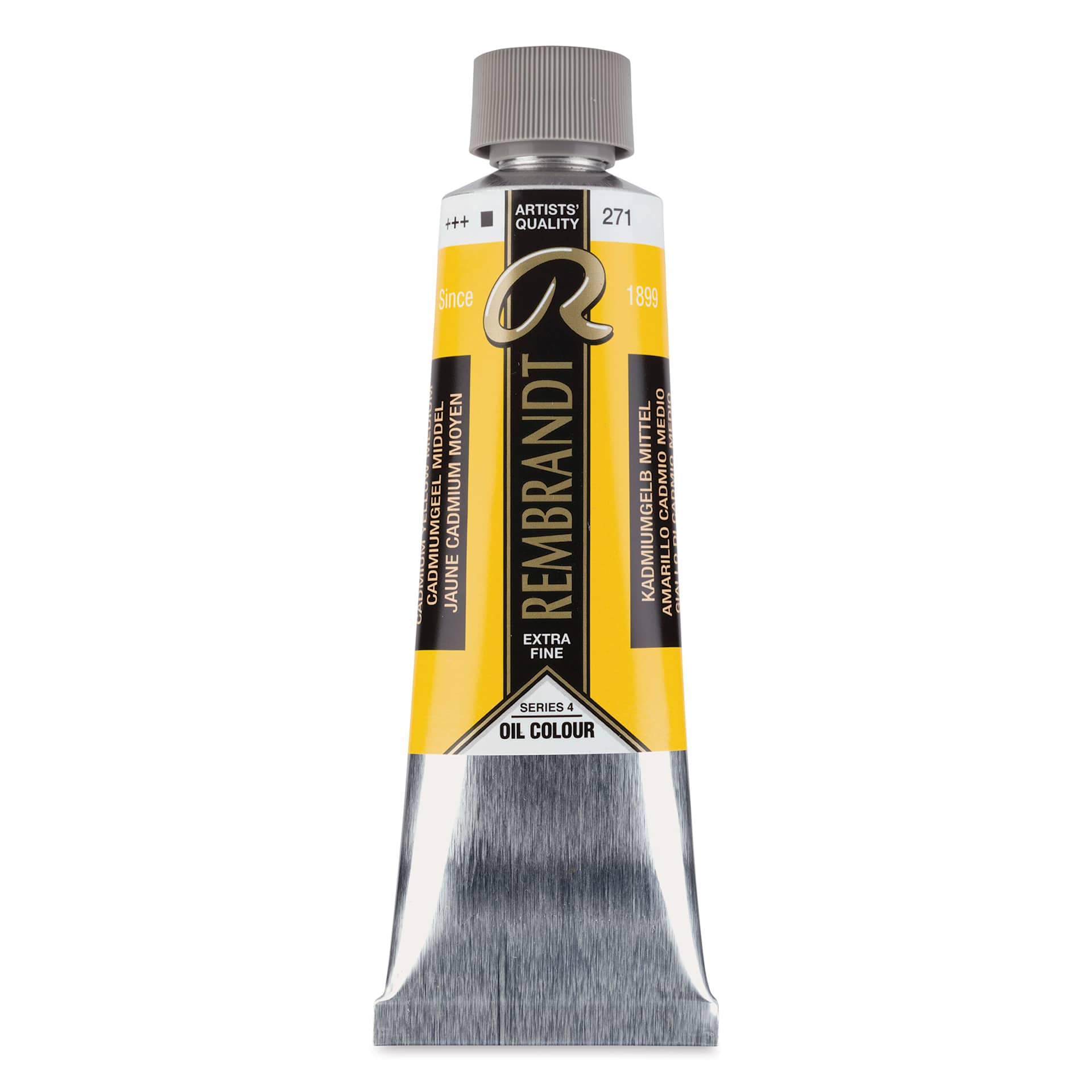 Rembrandt Artists' Oil Color - Cadmium Yellow Medium, 150 ml tube