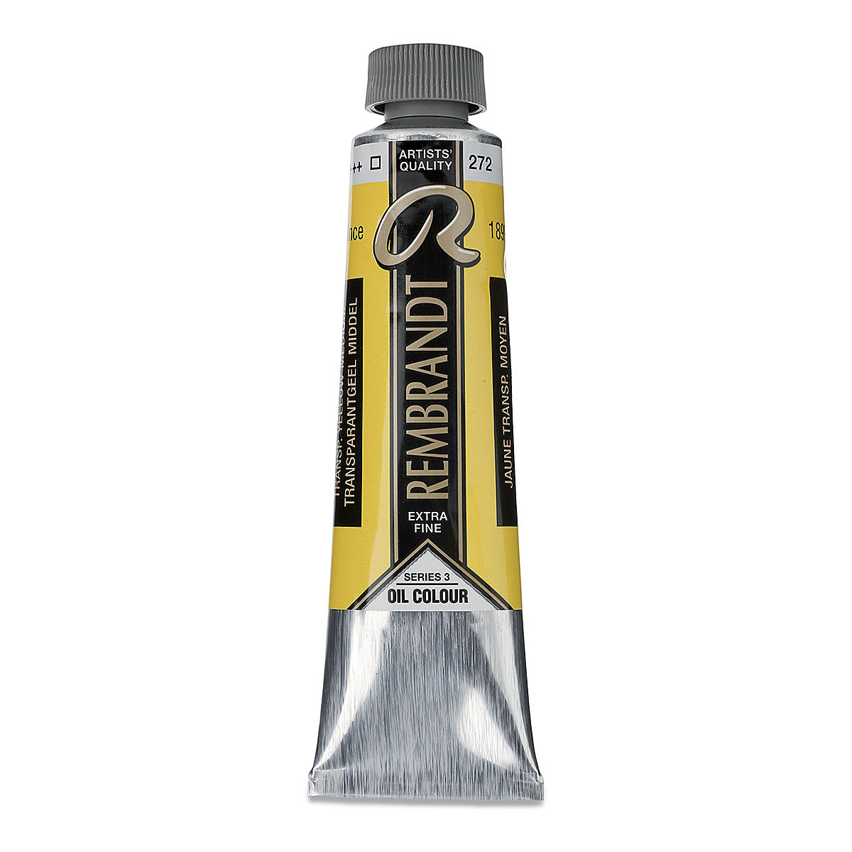 Rembrandt Artists' Oil Color - Transparent Yellow Medium, 40 ml tube