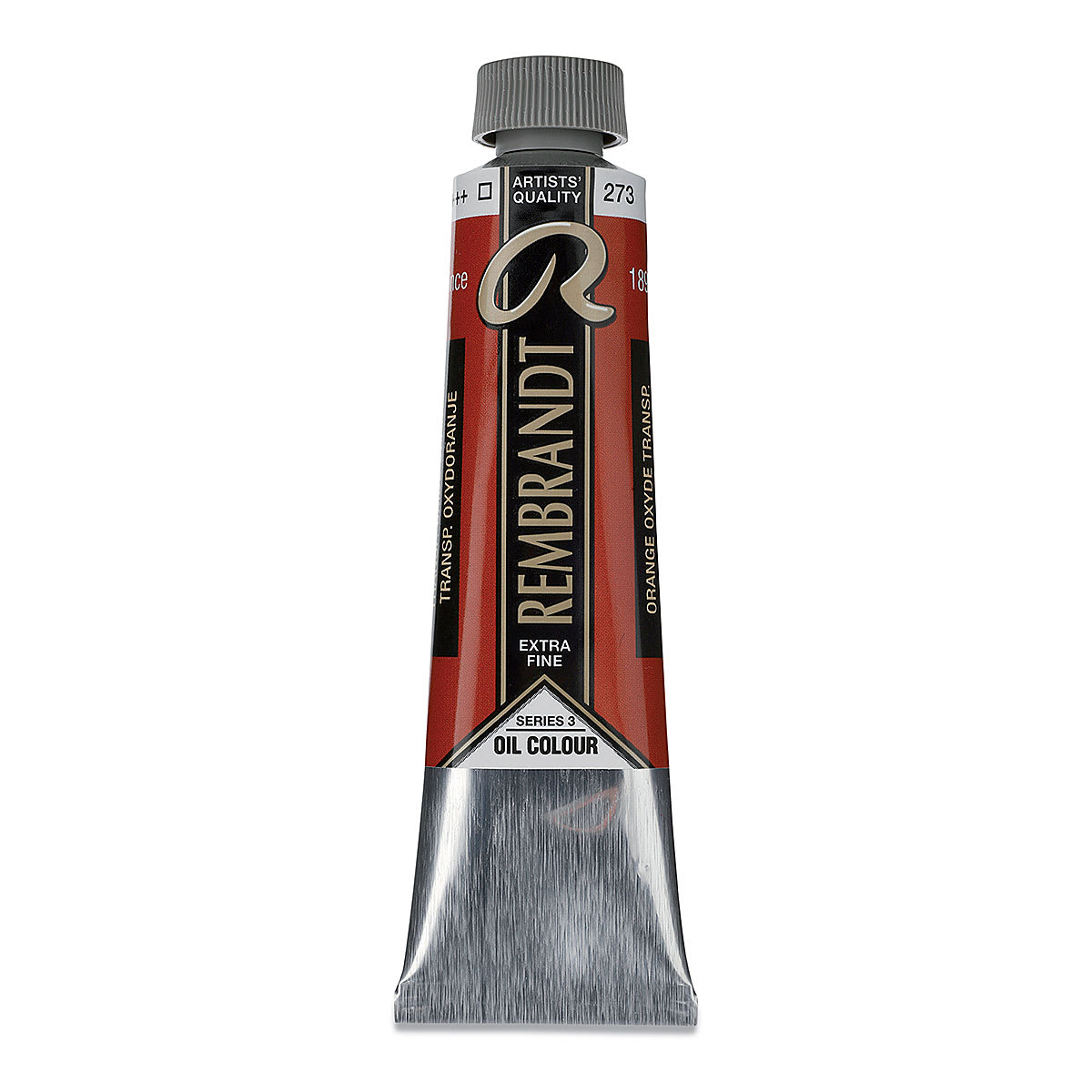 Rembrandt Artists' Oil Color - Transparent Oxide Orange, 40 ml tube