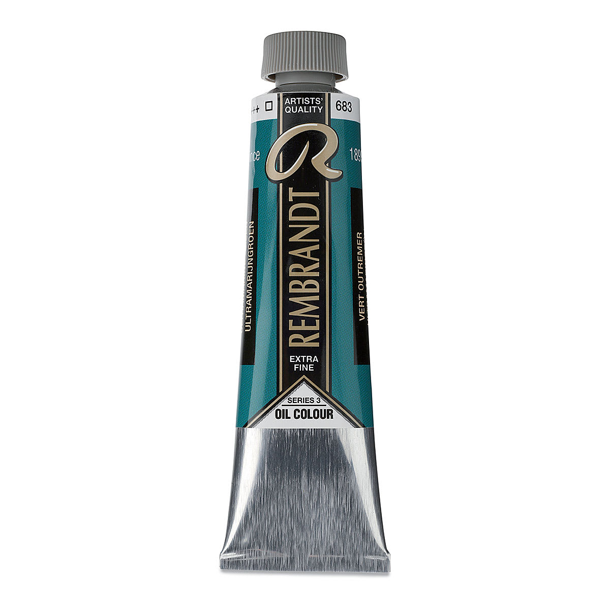 Rembrandt Artists' Oil Color - Ultramarine Green, 40 ml tube
