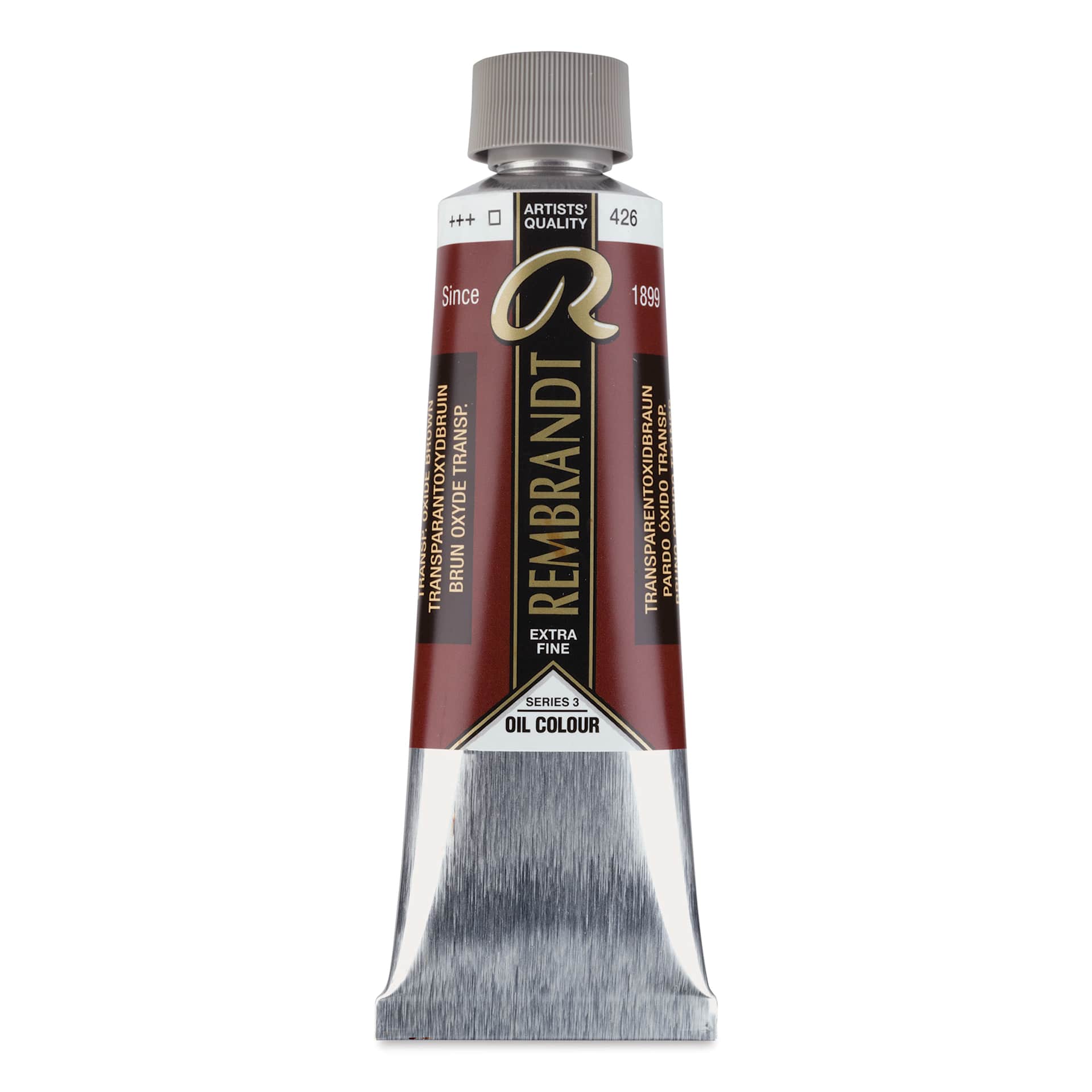 Rembrandt Artists' Oil Color - Transparent Oxide Brown, 150 ml tube