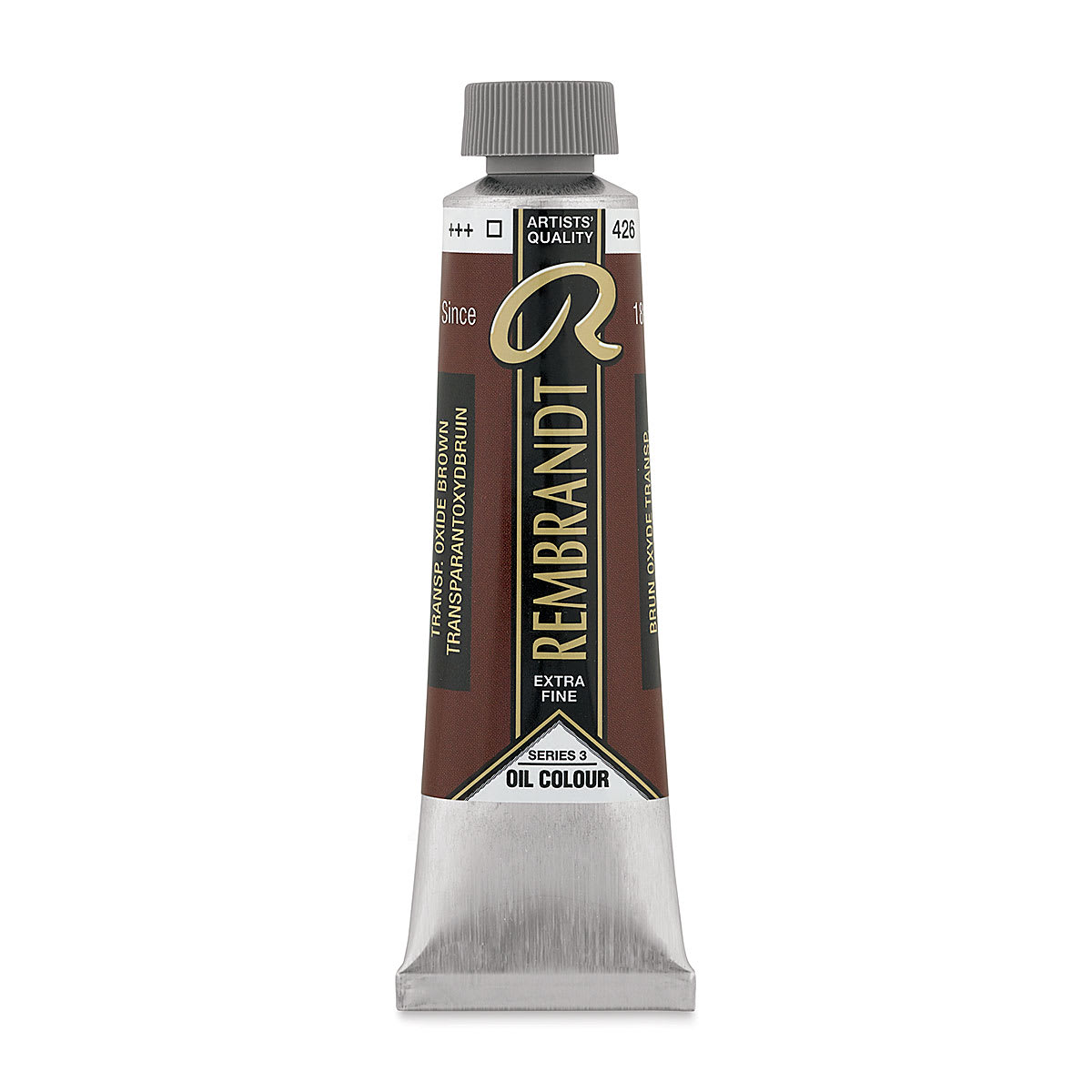 Rembrandt Artists' Oil Color - Transparent Oxide Brown, 40 ml tube