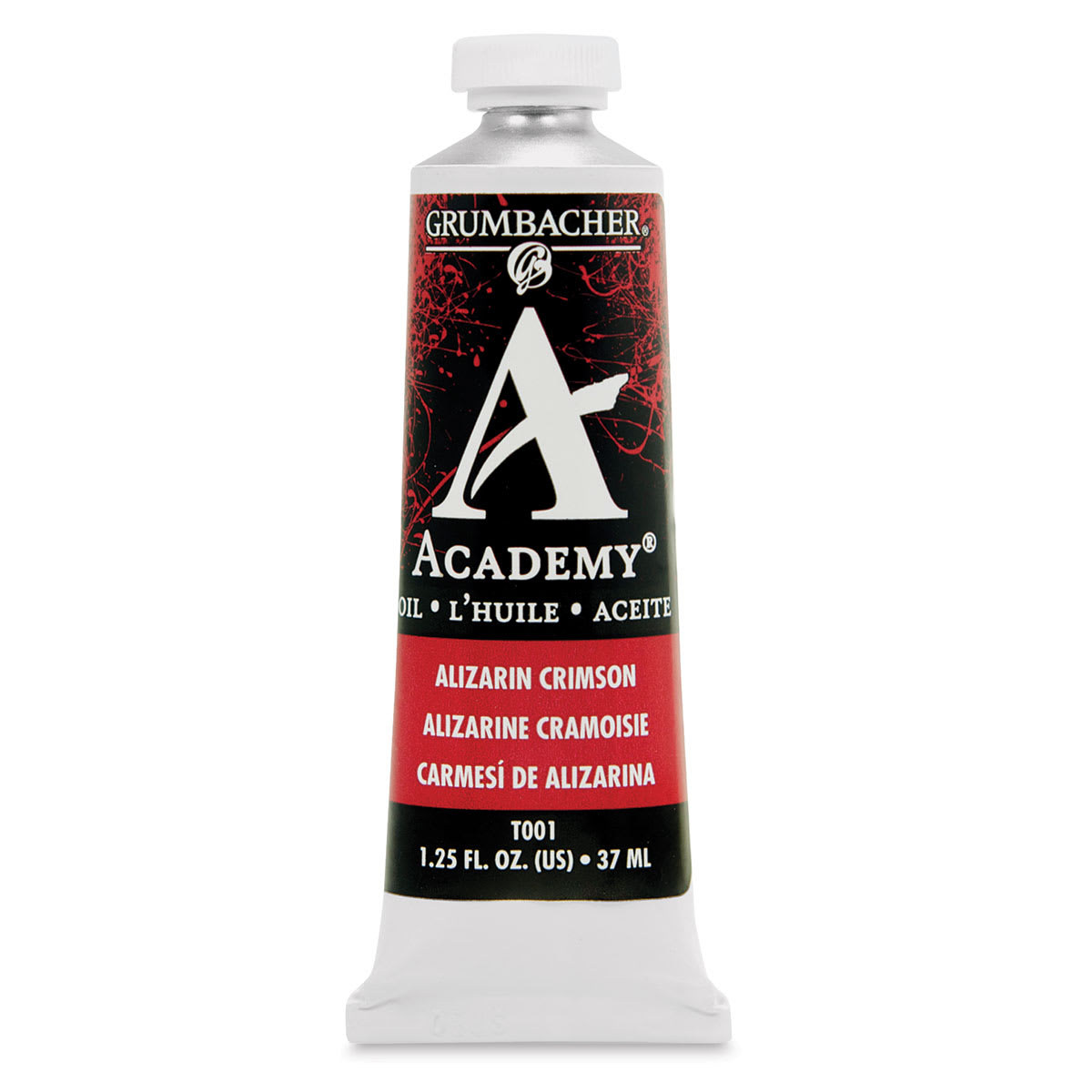 Grumbacher Academy Oil Color - Alizarin Crimson, 37 ml tube