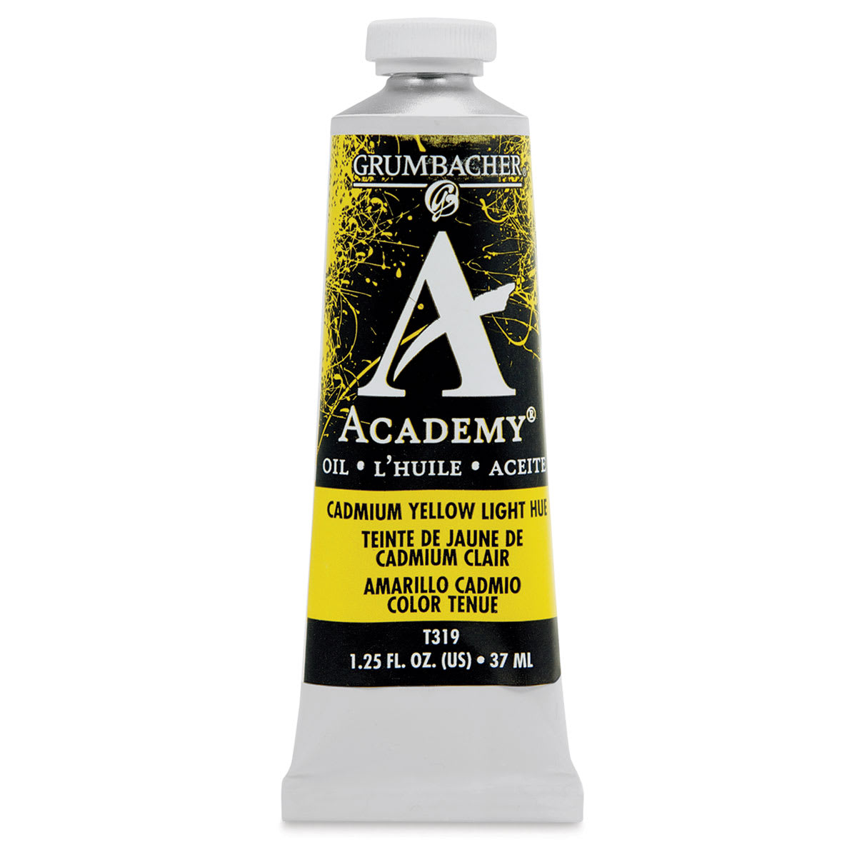 Grumbacher Academy Oil Color - Cadmium Yellow Light Hue, 37 ml tube