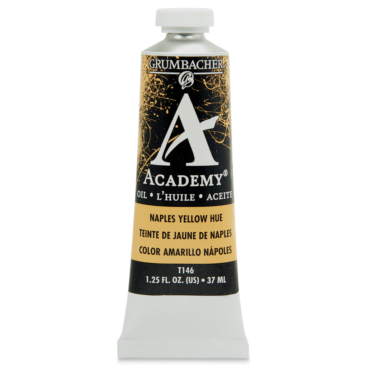 Grumbacher Academy Oil Color - Naples Yellow Hue, 37 ml tube