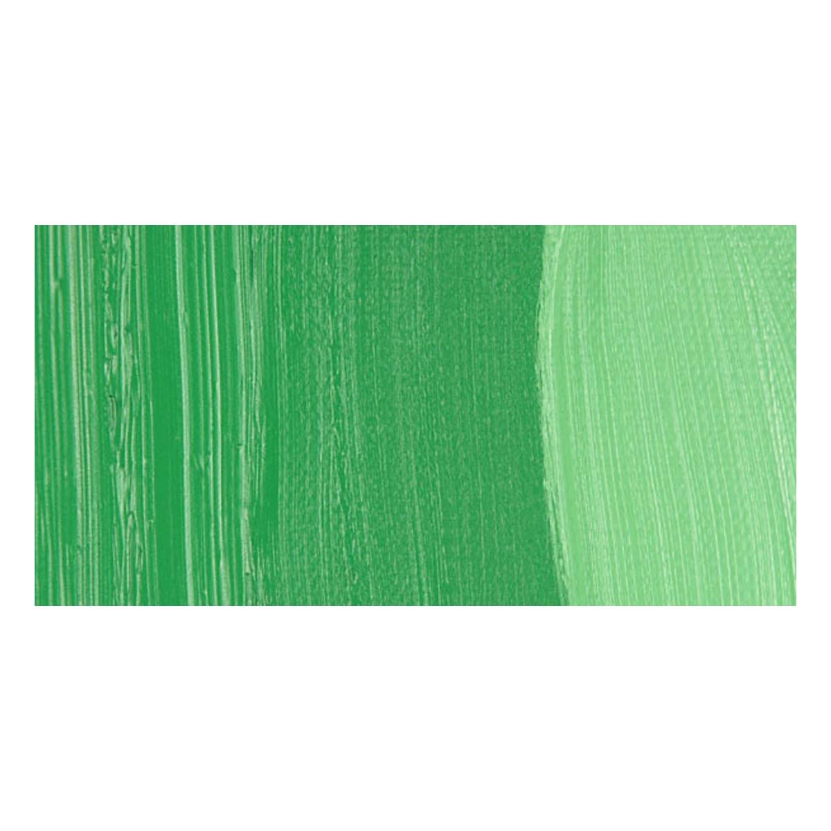 Grumbacher Academy Oil Paint - Permanent Green Light swatch