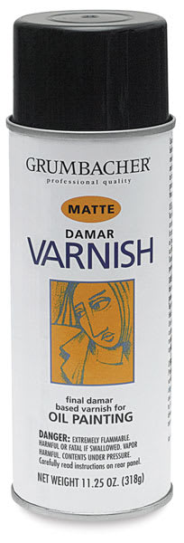 Damar Varnish, Matte Damar Varnish, Matte