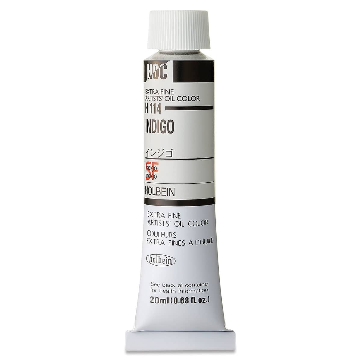 Holbein Artists' Oil Color - Indigo, 20 ml tube