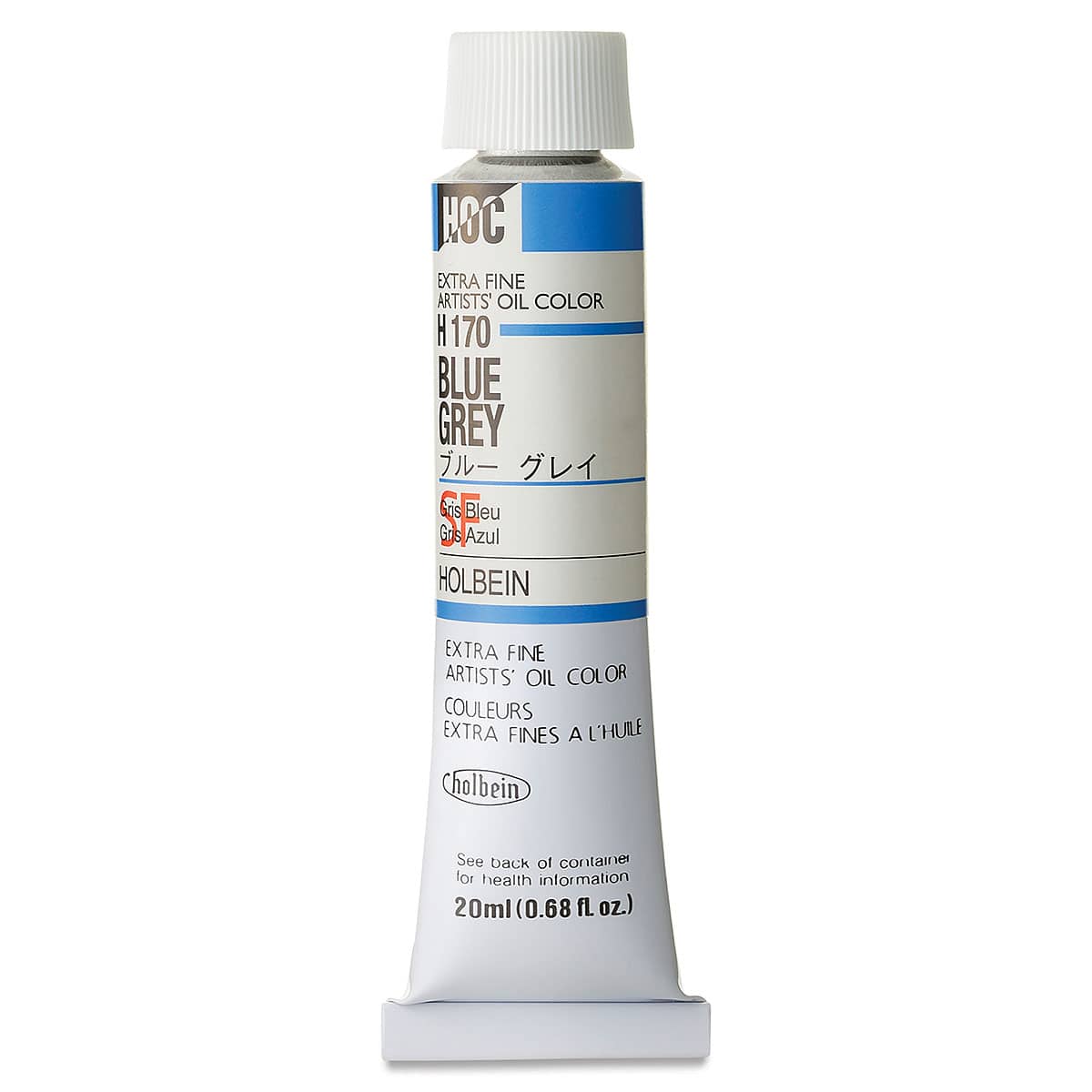 Holbein Artists' Oil Color - Blue Gray, 20 ml tube