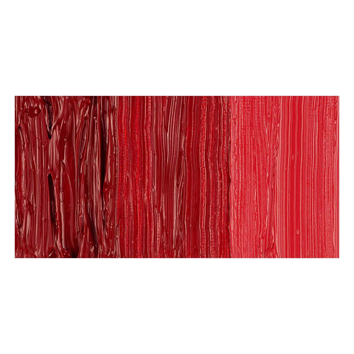 Holbein Artists' Oil Color - Pyrrole Red Transparent swatch