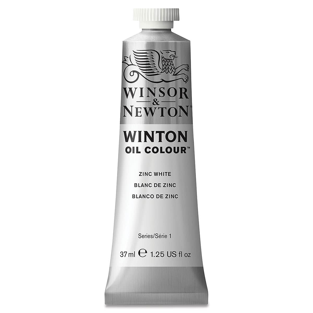 Winsor & Newton Winton Oil Color - Zinc White, 37 ml tube