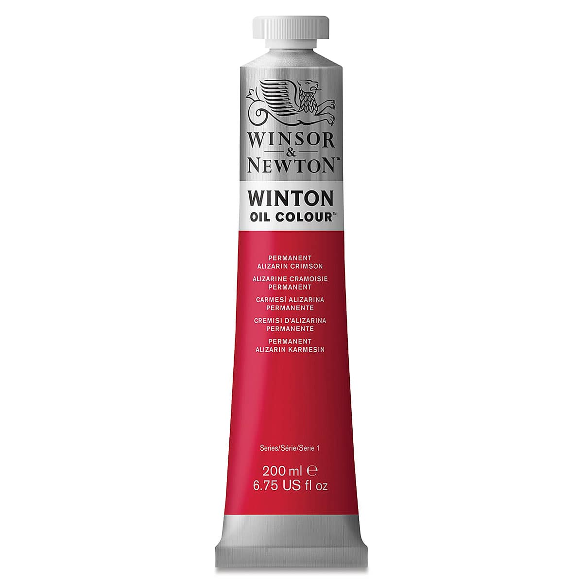 Winsor & Newton Winton Oil Color - Permanent Alizarin Crimson, 200 ml, Tube