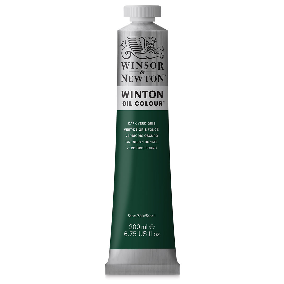 Winsor & Newton Winton Oil Color - Dark Verdigris, 200 ml tube Winsor & Newton Winton Oil Color - Dark Verdigris, 200 ml tube