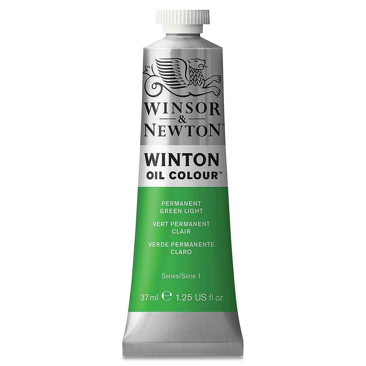 Winsor & Newton Winton Oil Color - Permanent Green Light, 37 ml tube