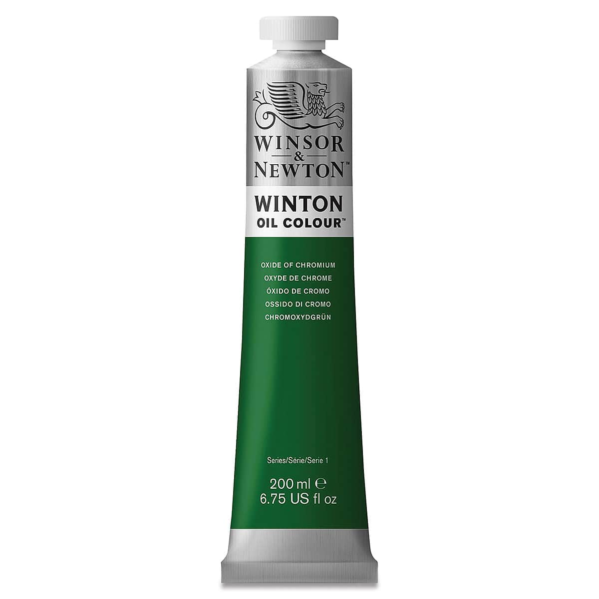 Winsor & Newton Winton Oil Color - Oxide of Chromium, 200 ml tube