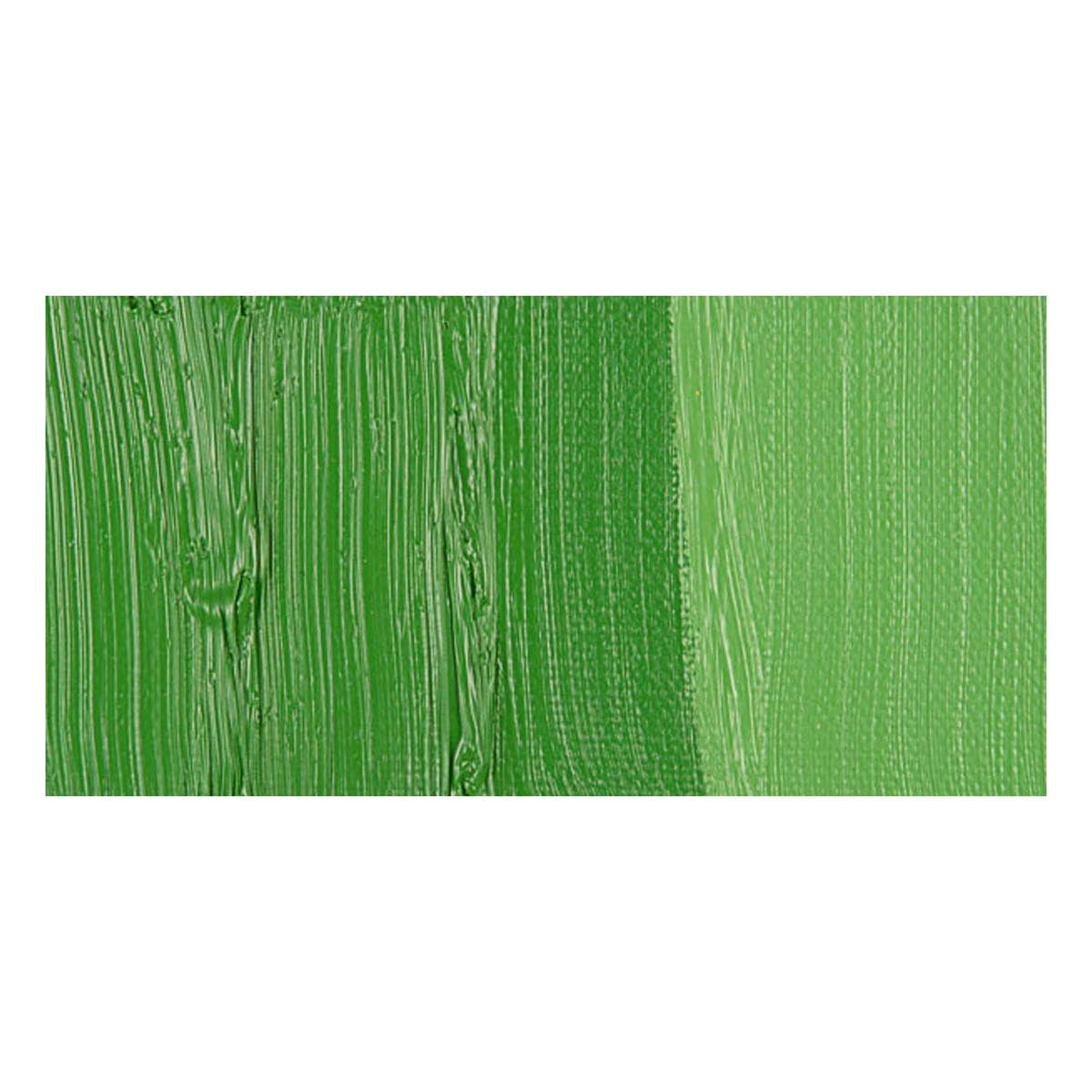 Winsor & Newton Winton Oil Color - Permanent Green Light swatch