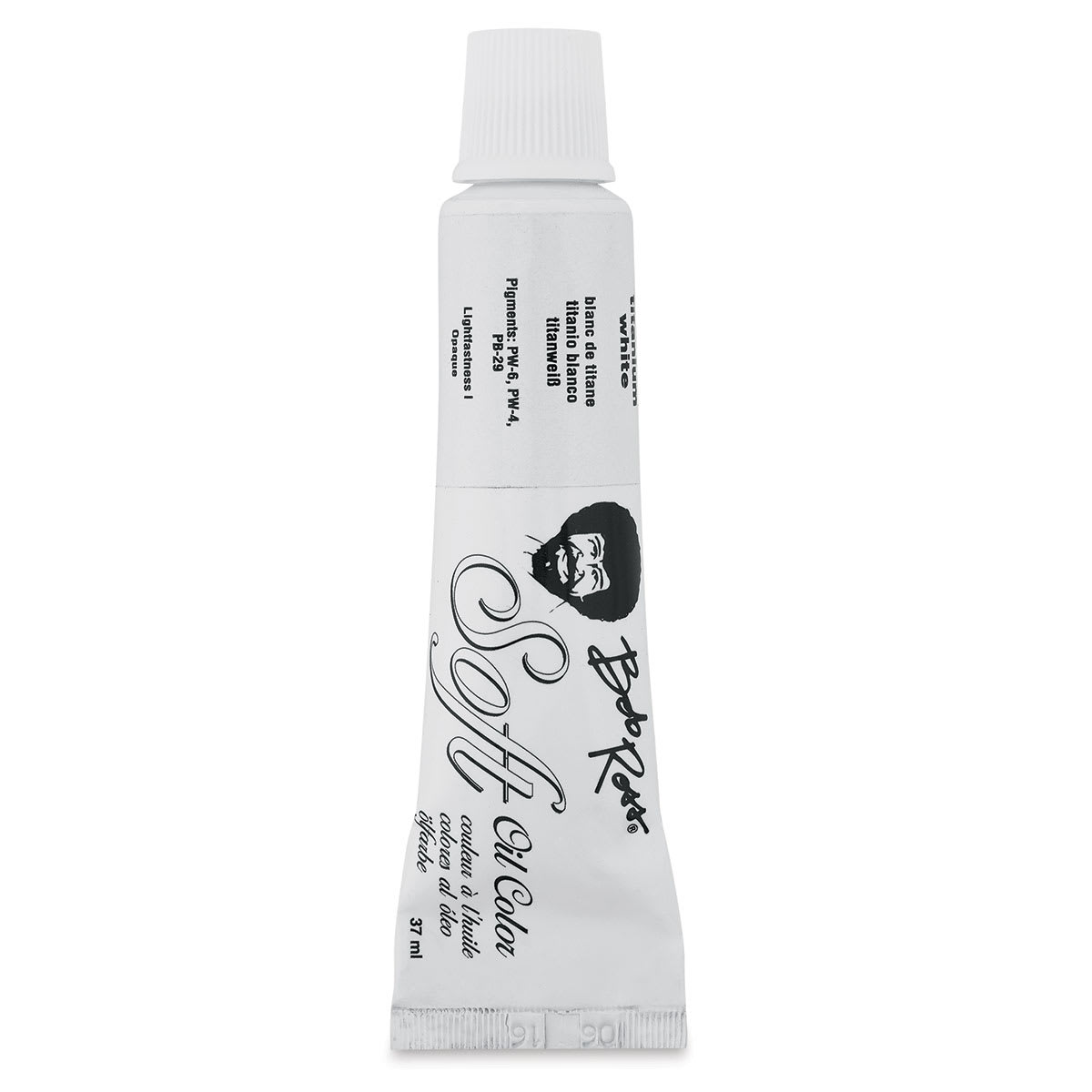 Bob Ross Soft Oil Color - Titanium White, 1.25 oz tube