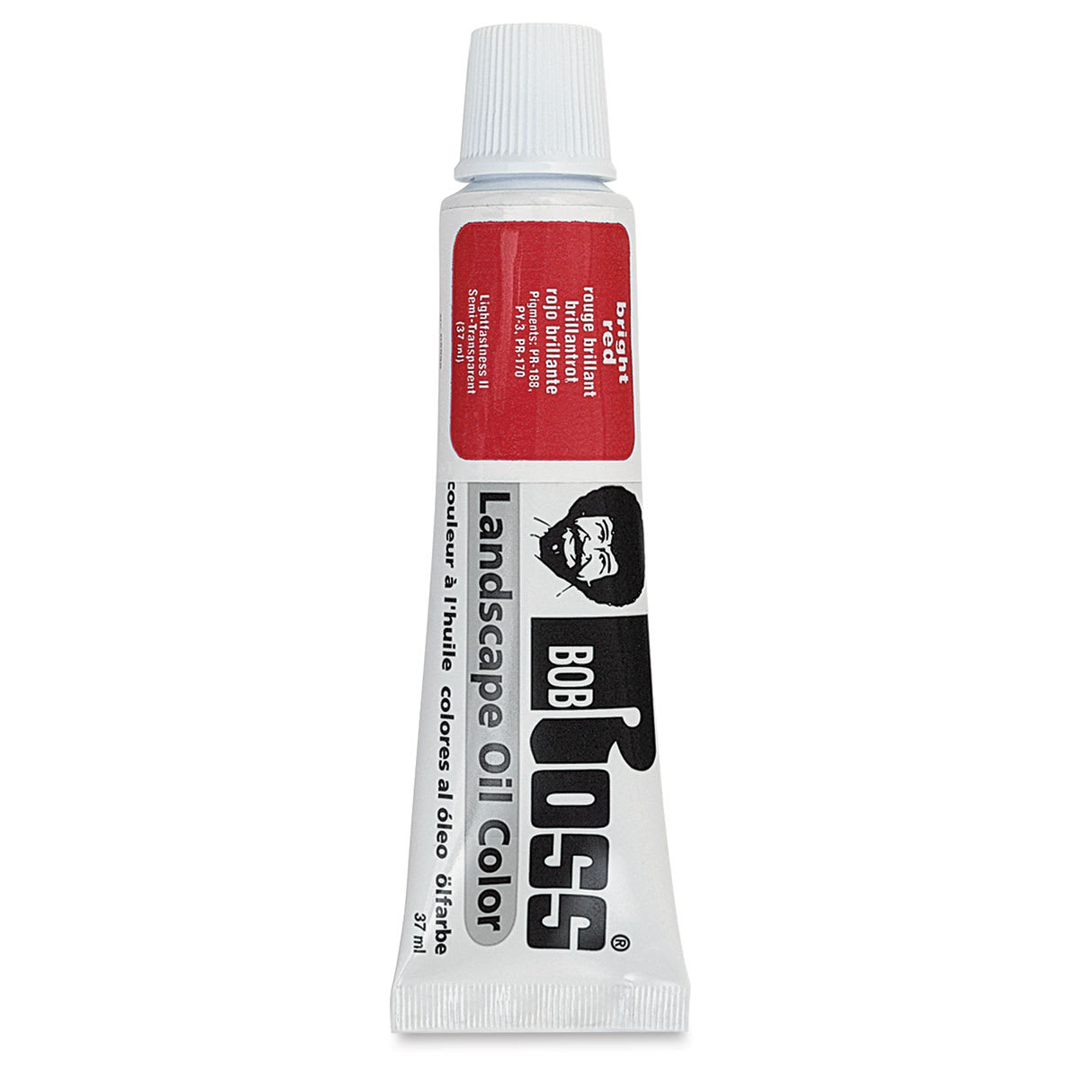 Bob Ross Oil Color - Bright Red, 1.25 oz tube Bob Ross Oil Color - Bright Red, 1.25 oz tube