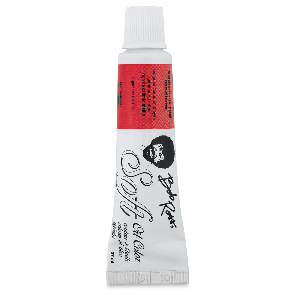 Bob Ross Soft Oil Color - Cadmium Red Medium, 1.25 oz tube
