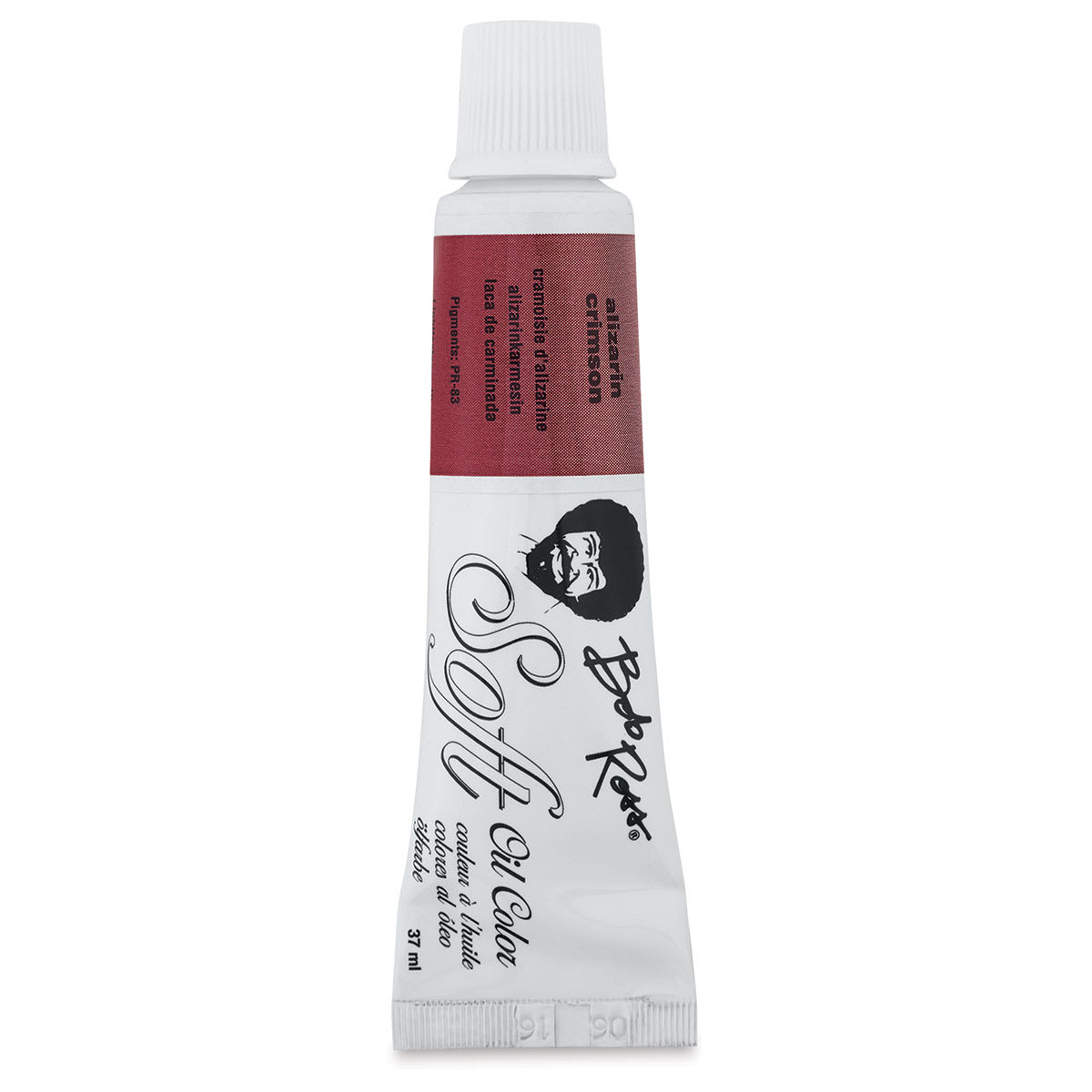 Bob Ross Soft Oil Color - Alizarin Crimson, 1.25 oz tube