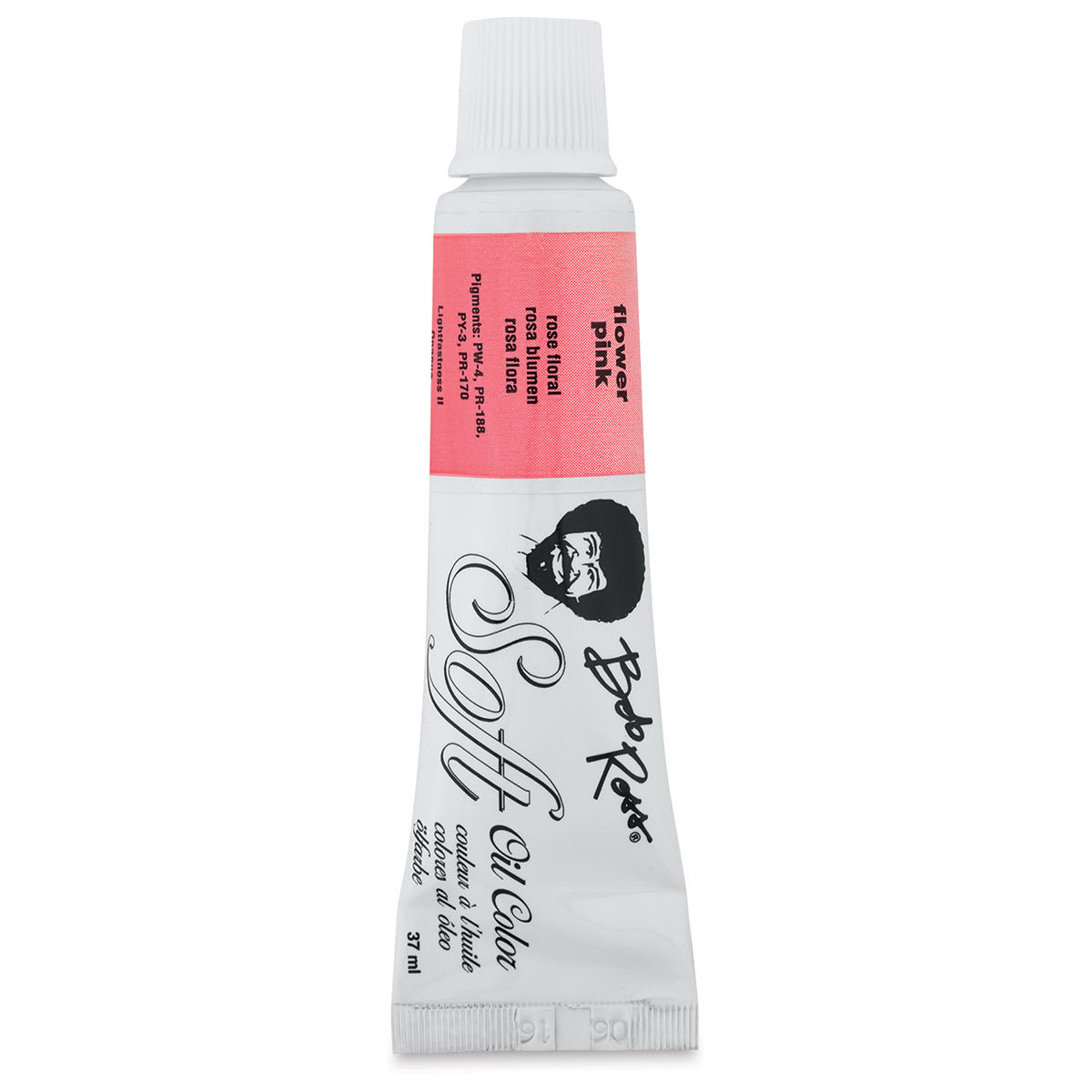 Bob Ross Soft Oil Color - Flower Pink, 1.25 oz tube