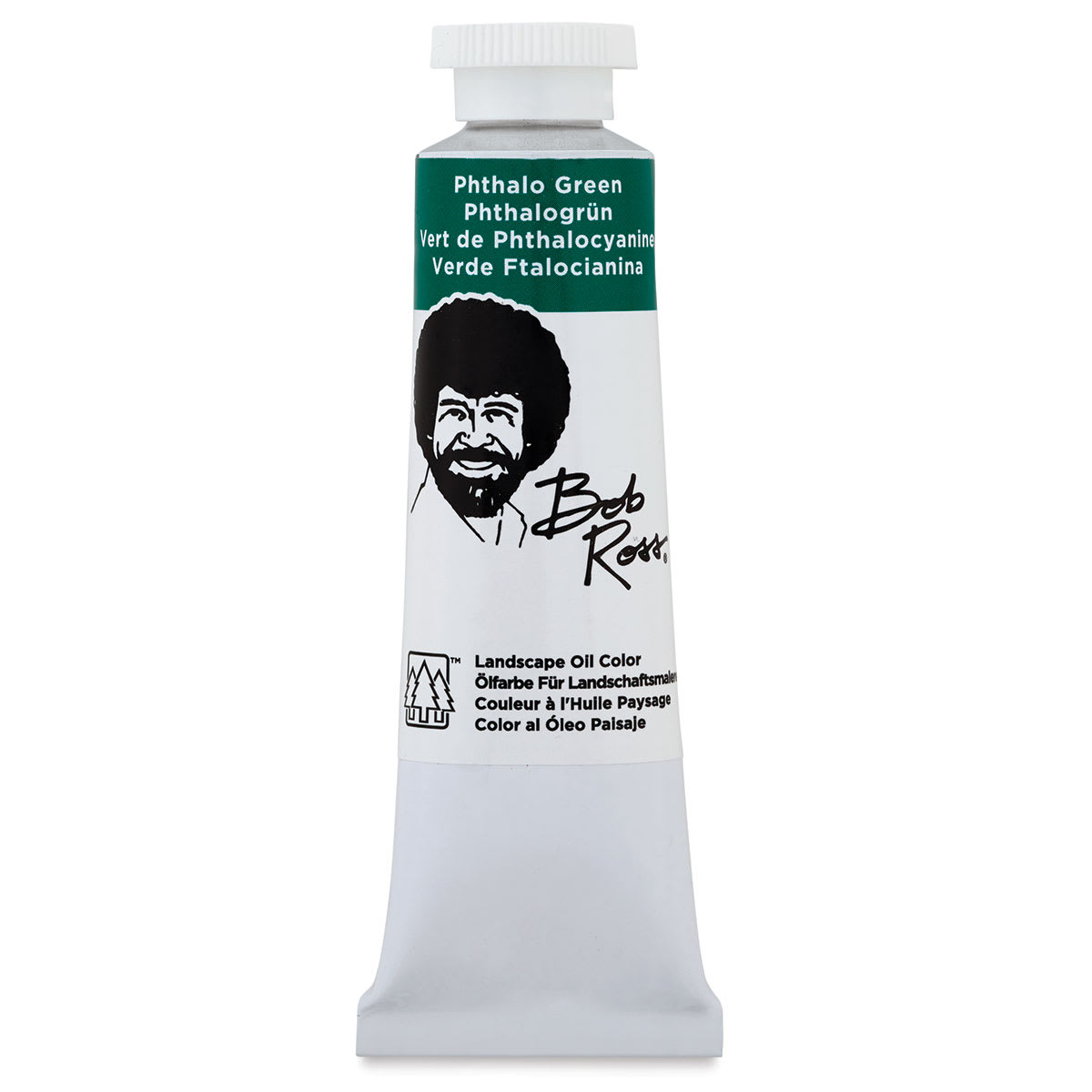 Bob Ross Oil Color - Phthalo Green, 1.25 oz tube