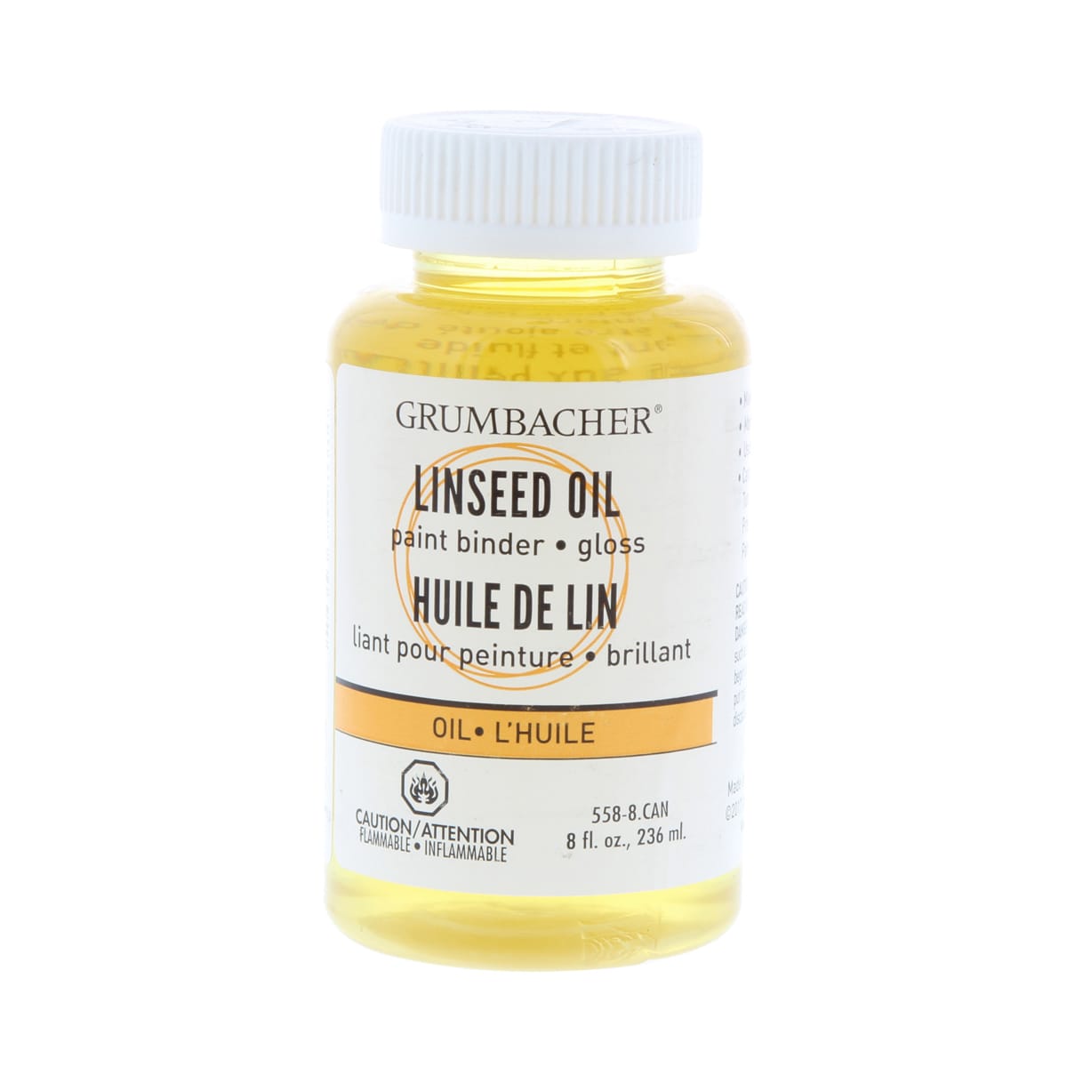 Linseed Oil 8 oz. (Canadian Label)