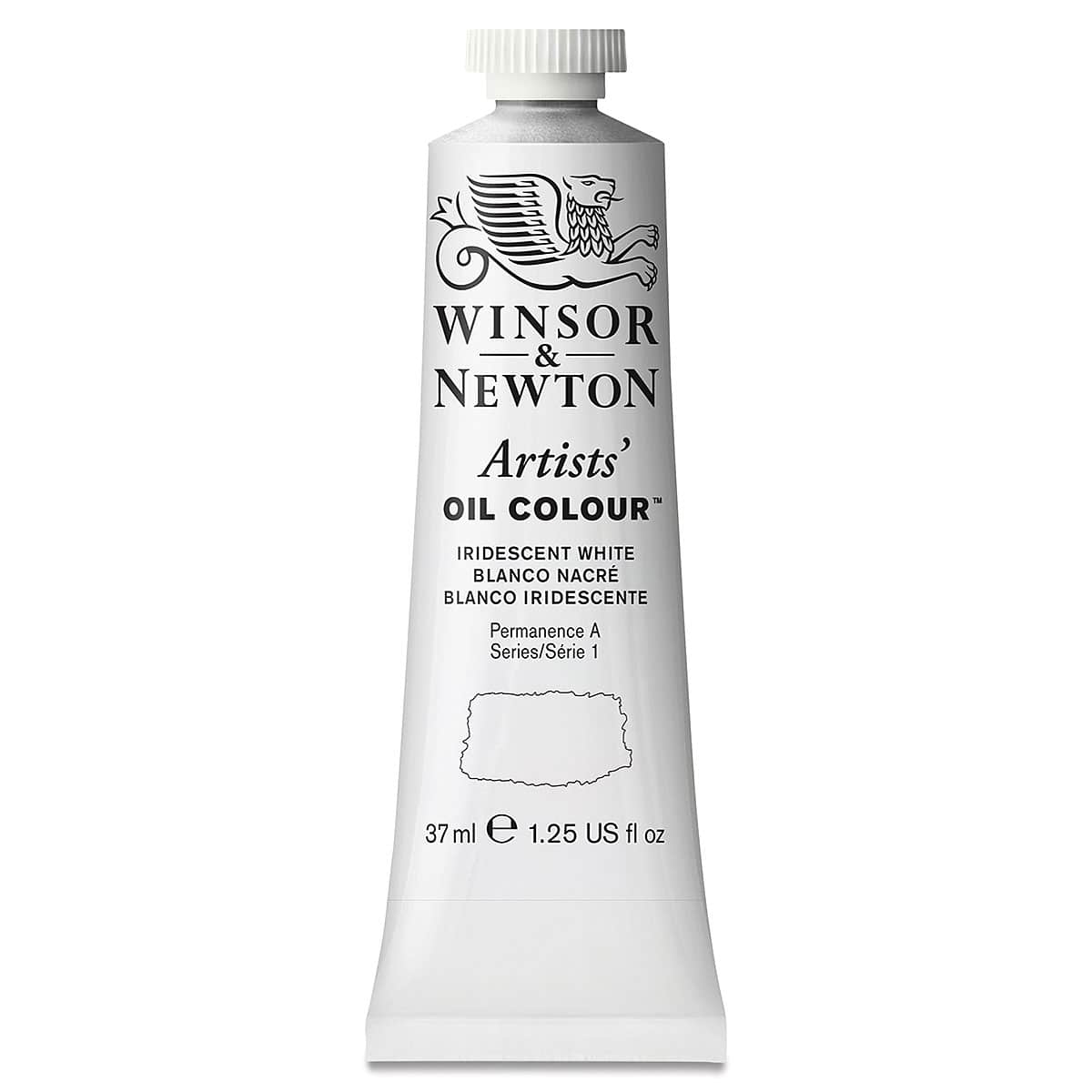 Winsor & Newton Artists' Oil Color - Iridescent White, 37 ml tube