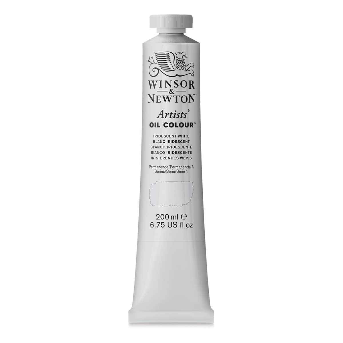 Winsor & Newton Artists' Oil Color - Iridescent White, 200 ml tube