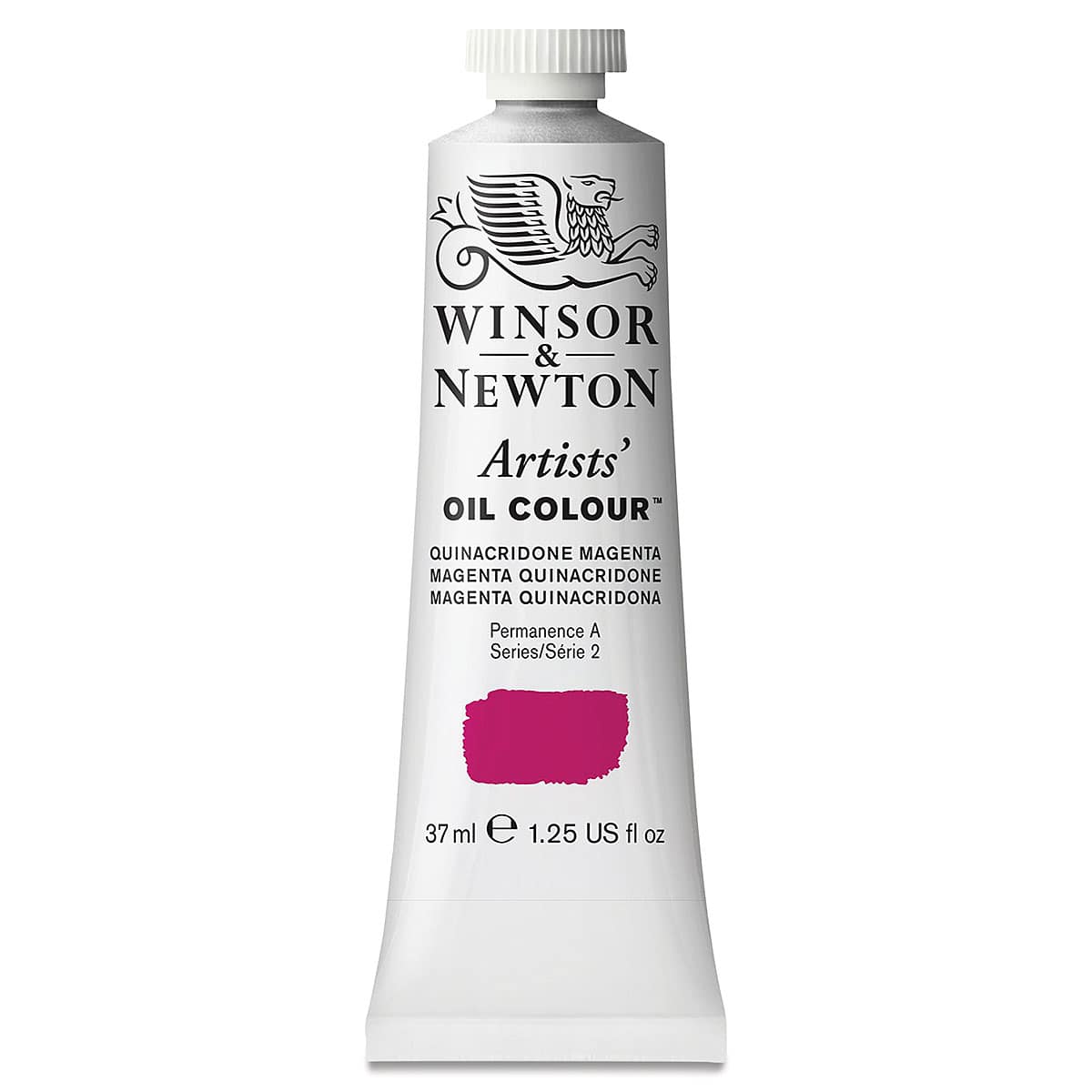 Winsor & Newton Artists' Oil Color - Quinacridone Magenta, 37 ml tube