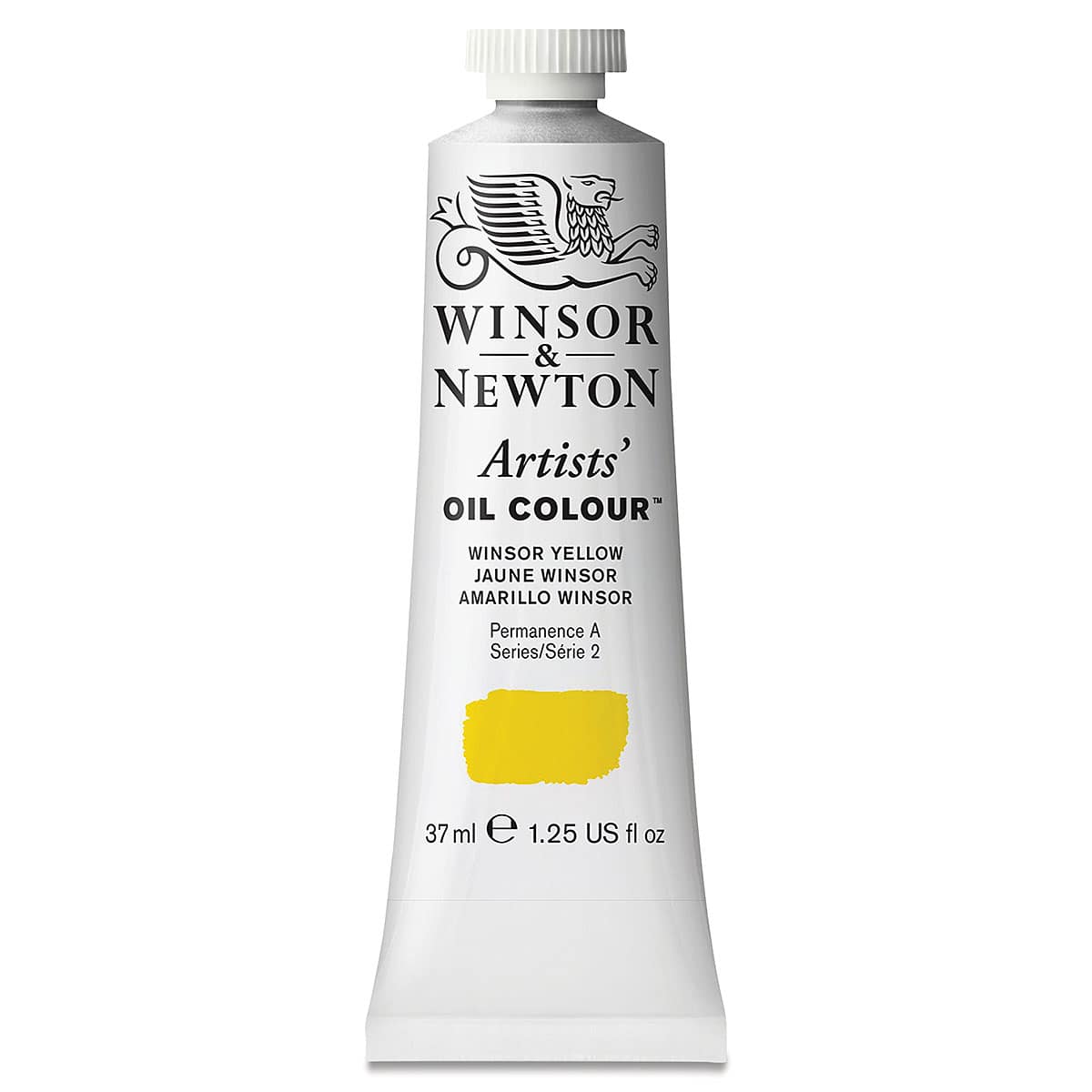 Winsor & Newton Artists' Oil Color - Winsor Yellow, 37 ml tube