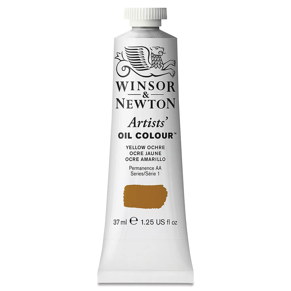 Winsor & Newton Artists' Oil Color - Yellow Ochre, 37 ml tube