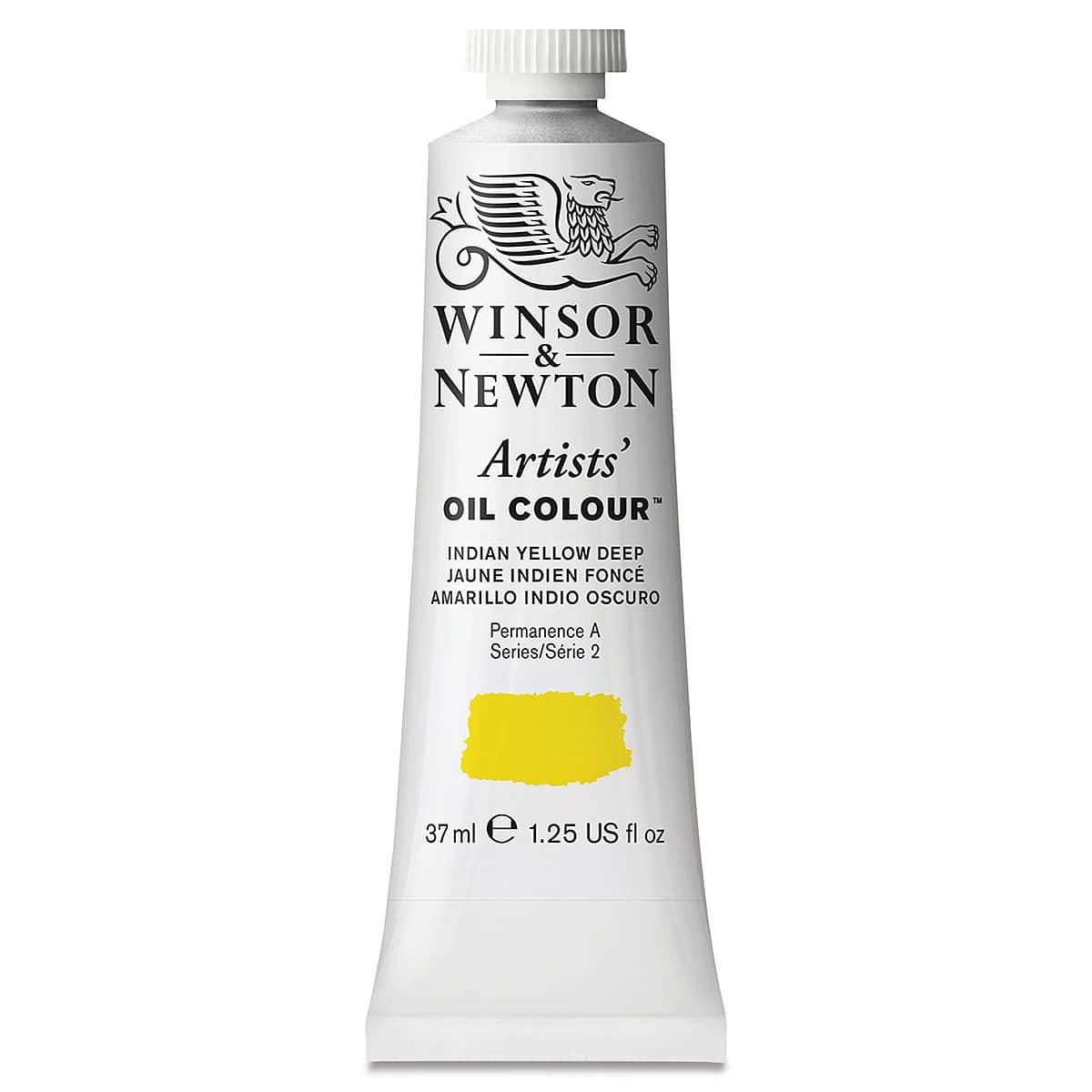 Winsor & Newton Artists' Oil Color - Indian Yellow Deep, 37 ml tube