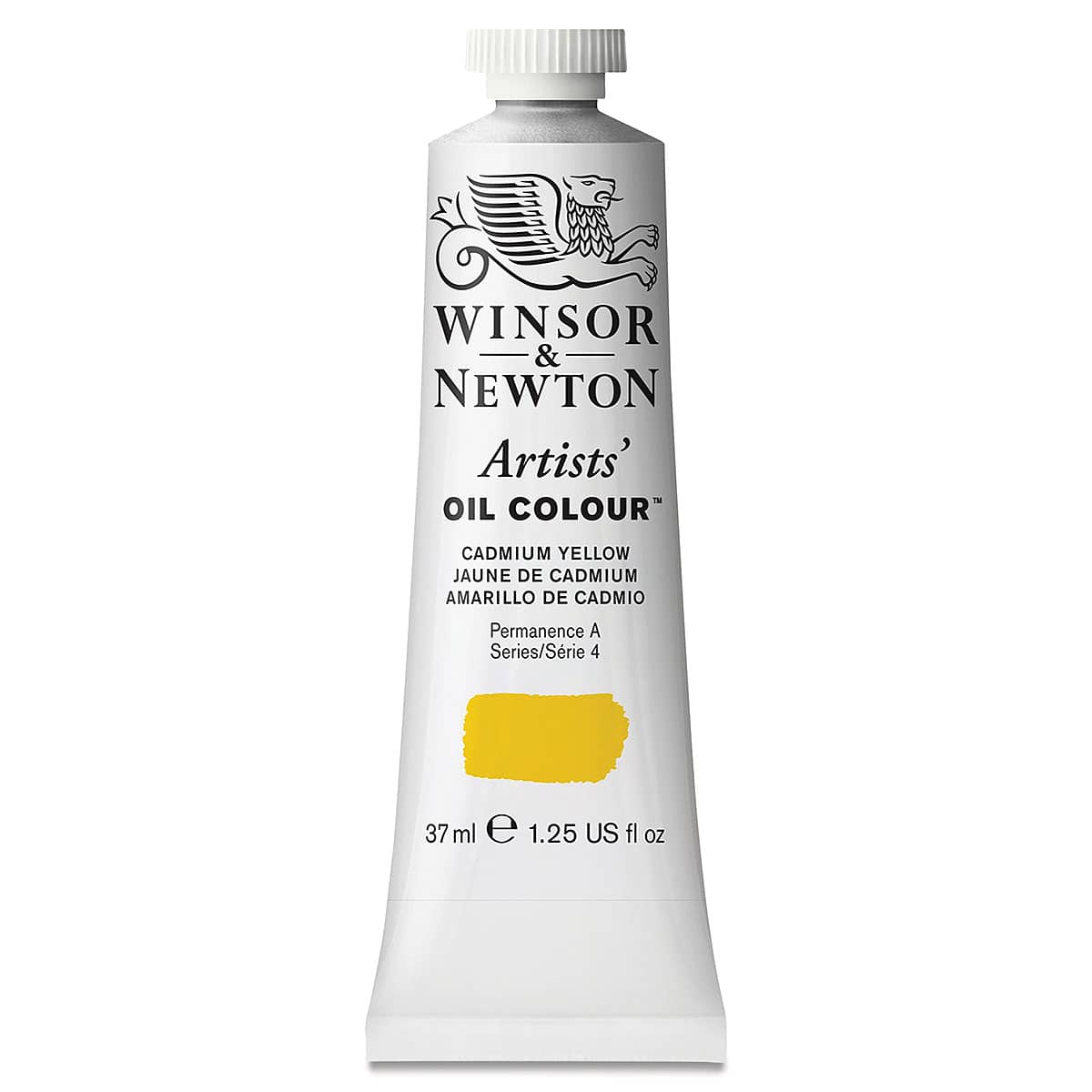 Winsor & Newton Artists' Oil Color - Cadmium Yellow, 37 ml tube