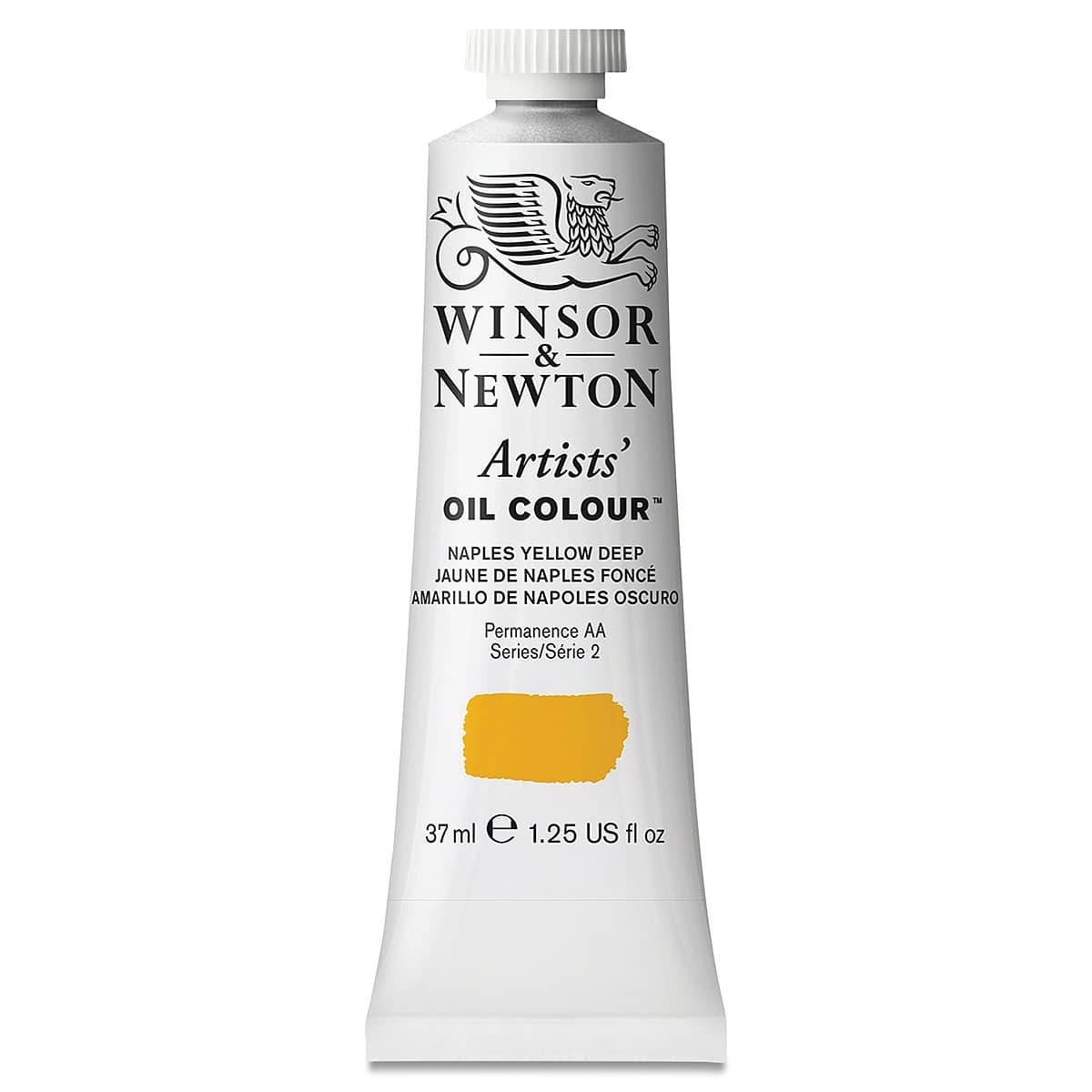 Winsor & Newton Artists' Oil Color - Naples Yellow Deep, 37 ml tube
