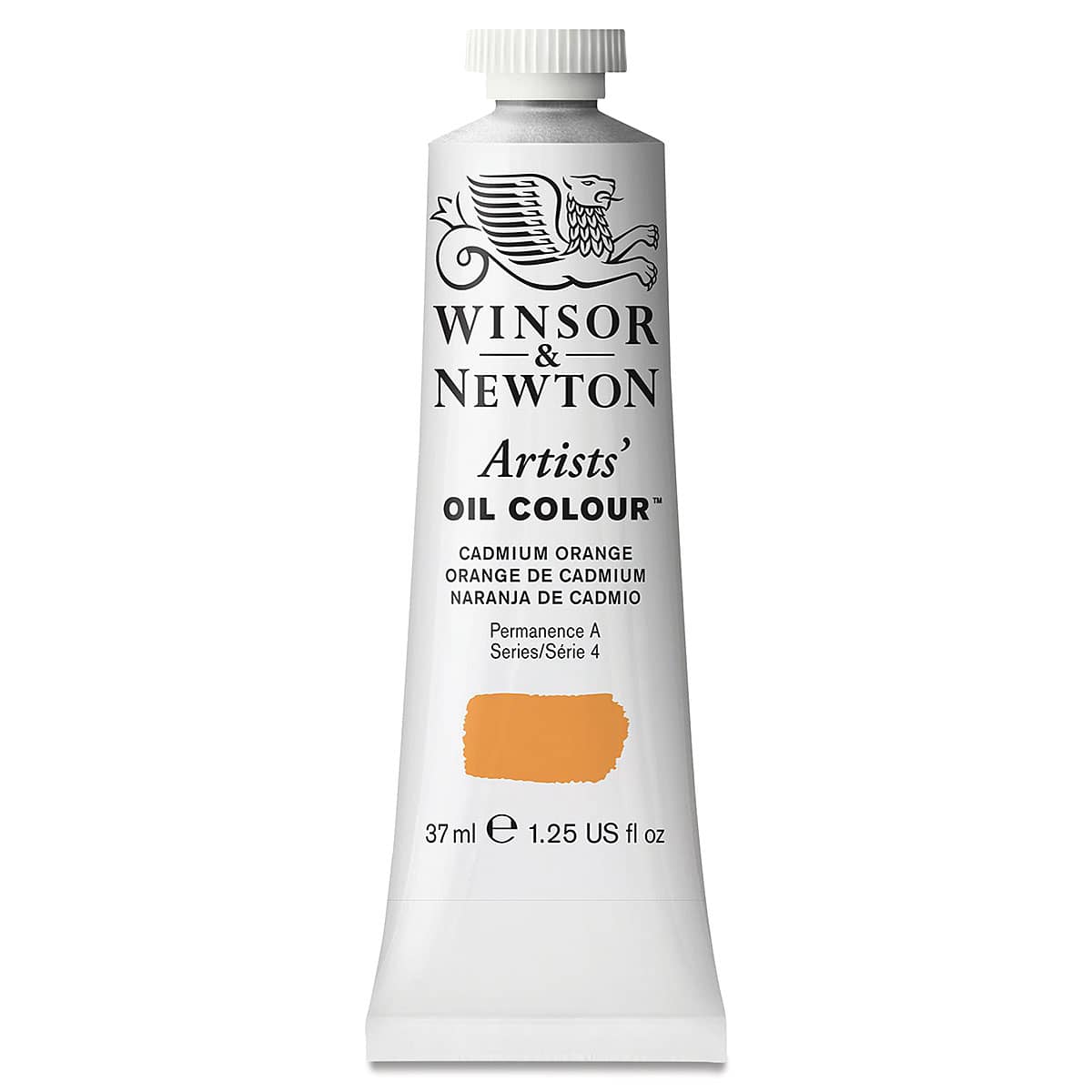 Winsor & Newton Artists' Oil Color - Cadmium Orange, 37 ml tube