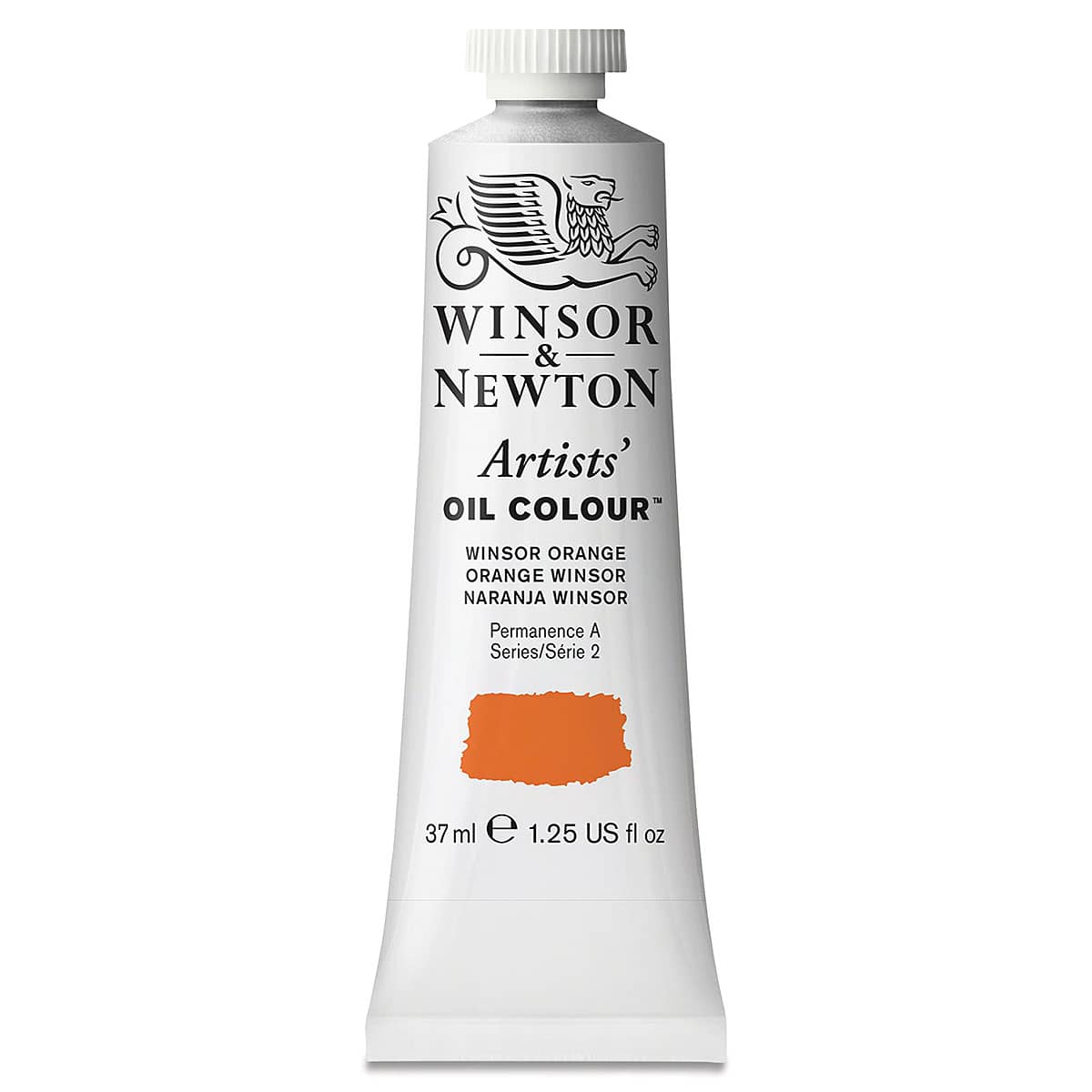 Winsor & Newton Artists' Oil Color - Winsor Orange, 37 ml tube